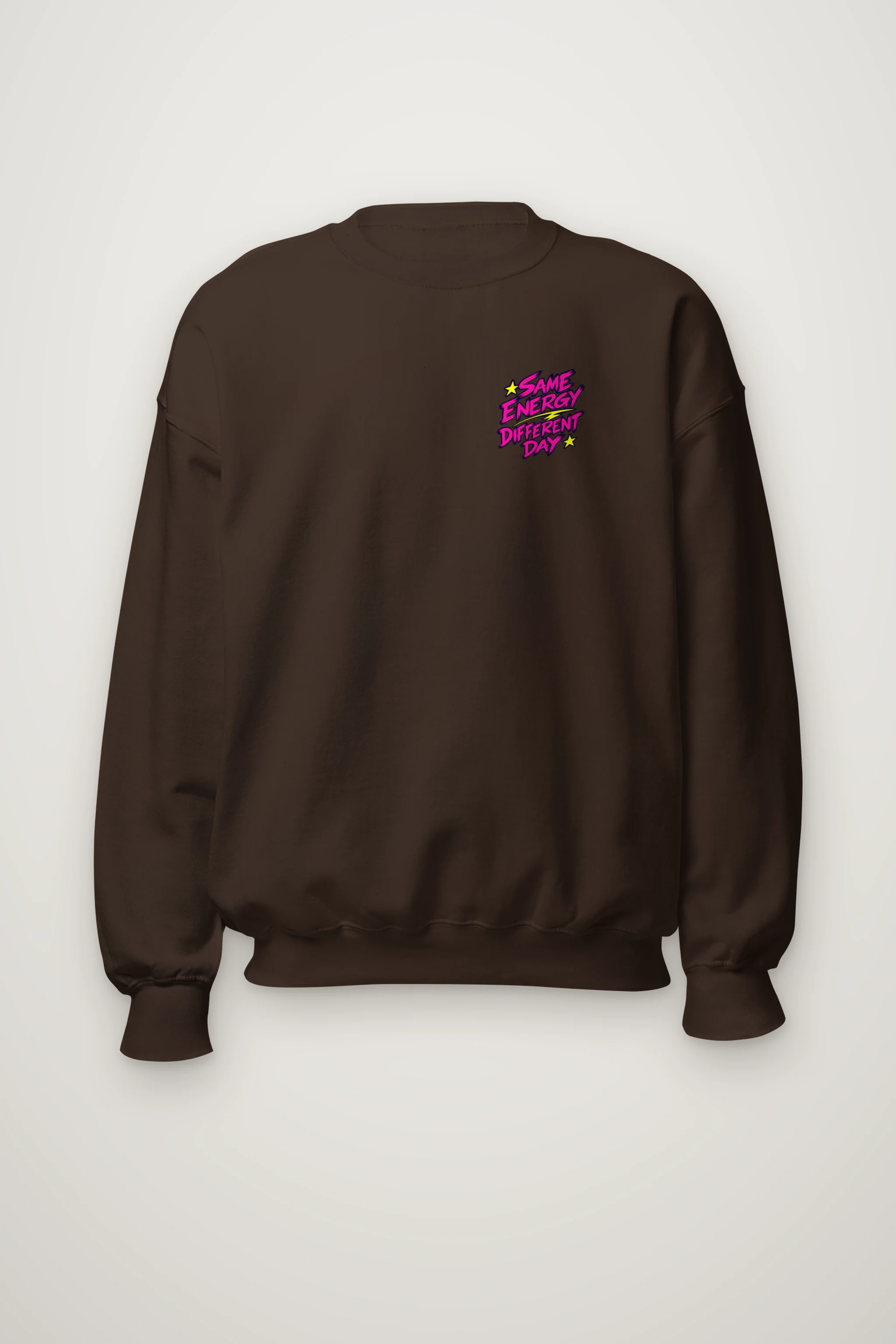 "Same Energy Different Day" Heavy Blend Unisex Crewneck Sweatshirt