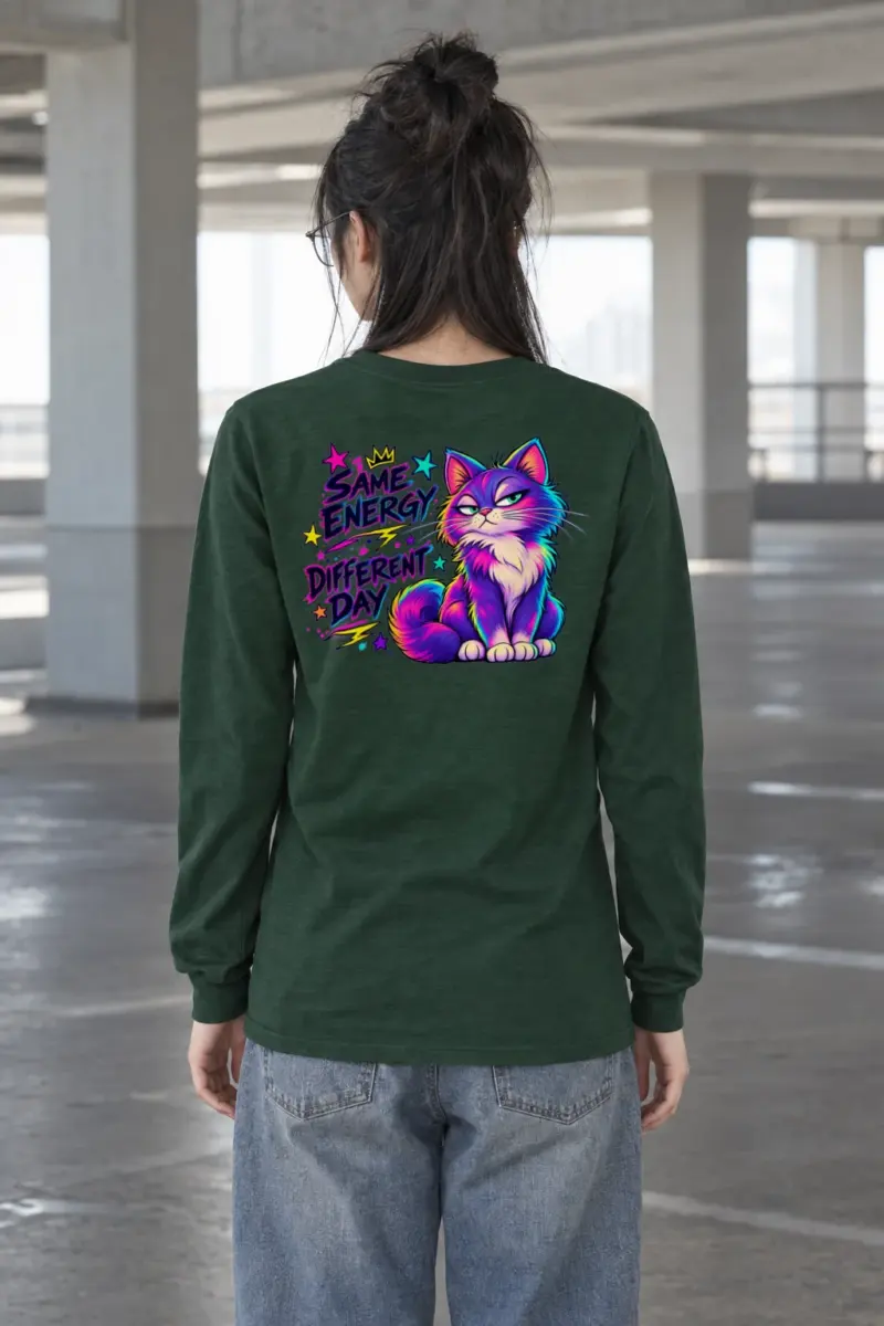"Same Energy Different Day" Unisex Longsleeve T-shirt