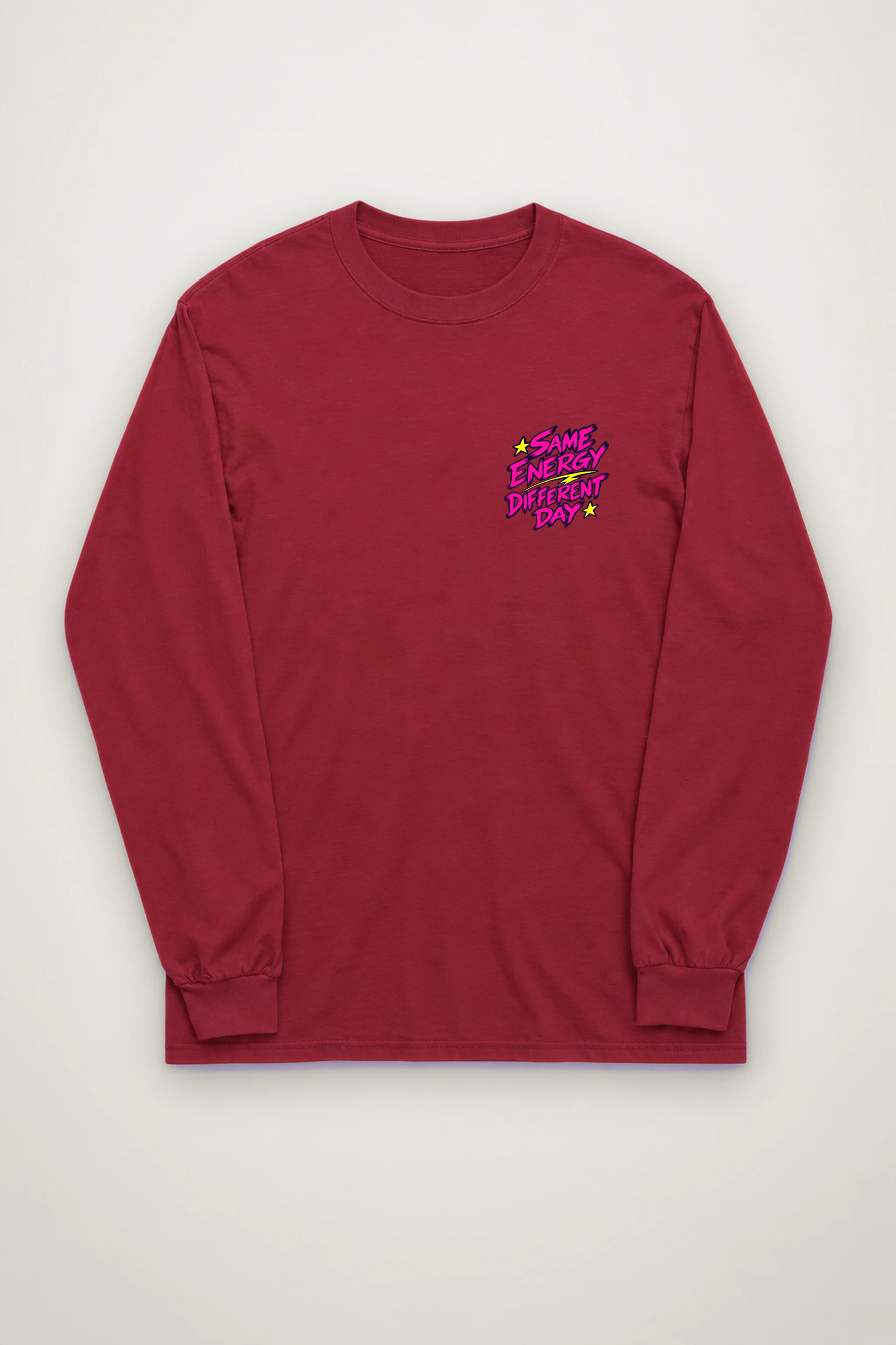 "Same Energy Different Day" Unisex Longsleeve T-shirt