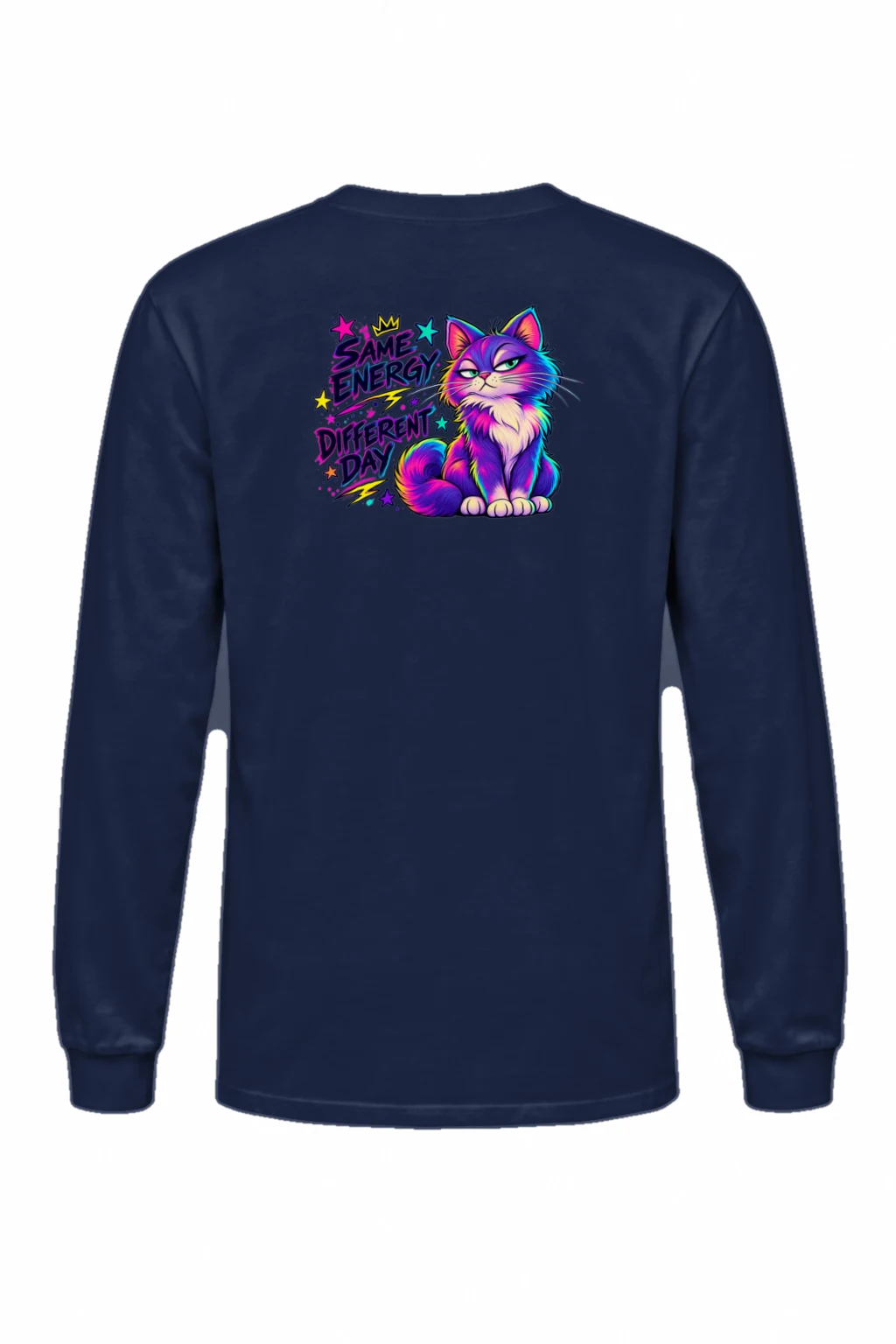 "Same Energy Different Day" Unisex Longsleeve T-shirt | Gildan 2400