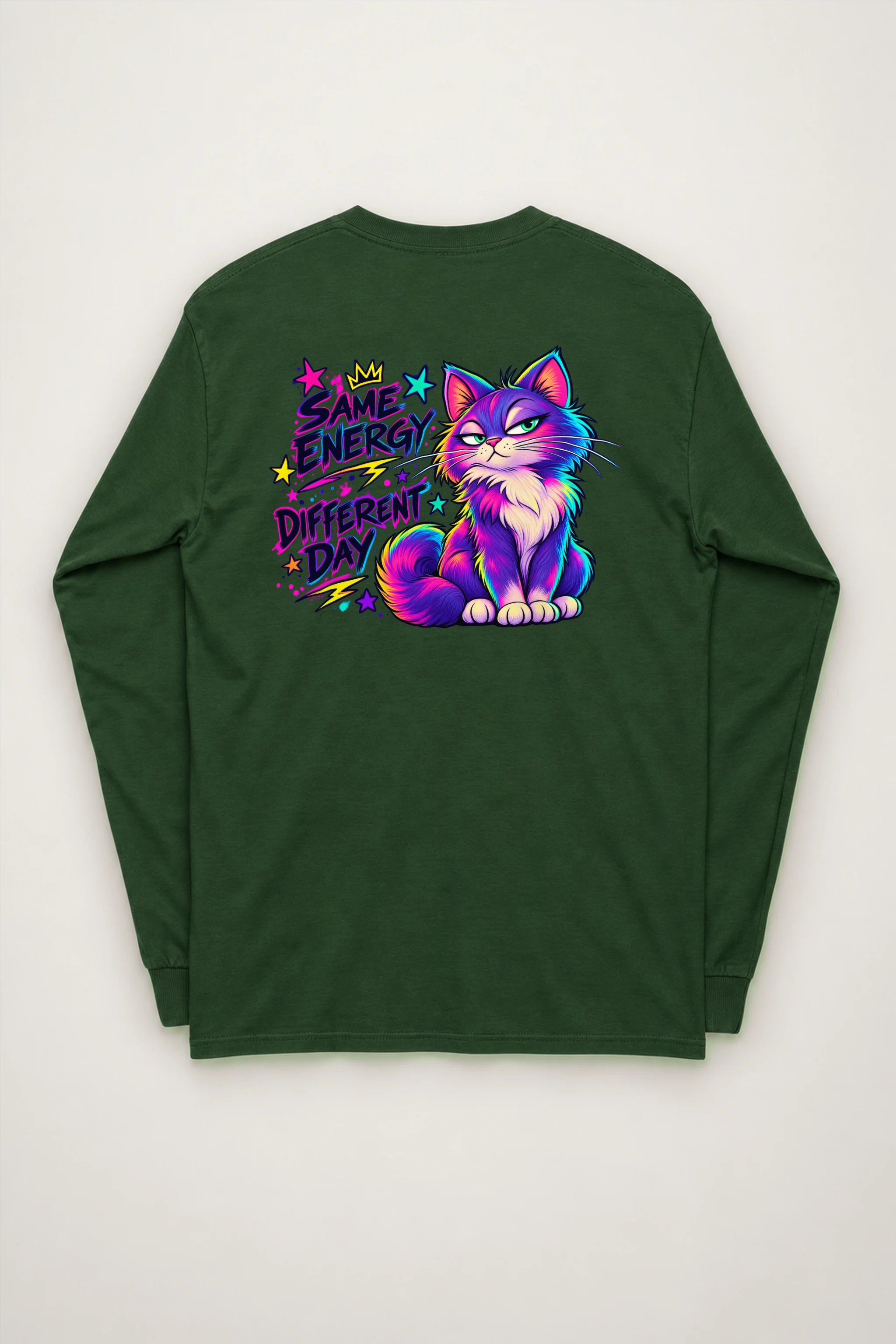 "Same Energy Different Day" Unisex Longsleeve T-shirt