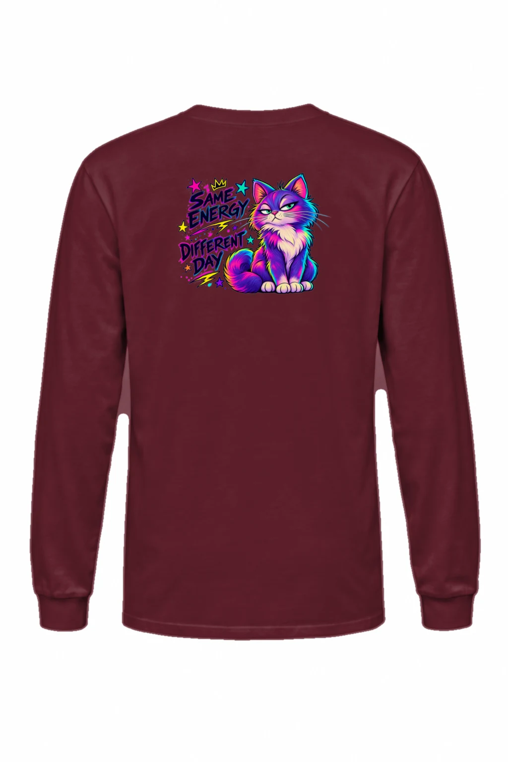 "Same Energy Different Day" Unisex Longsleeve T-shirt | Gildan 2400