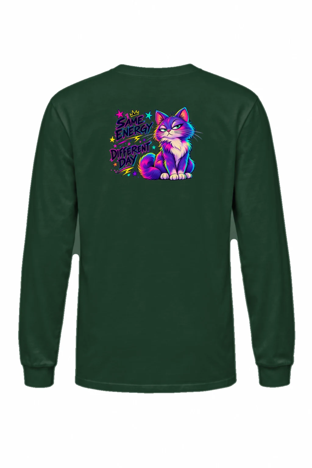 "Same Energy Different Day" Unisex Longsleeve T-shirt | Gildan 2400