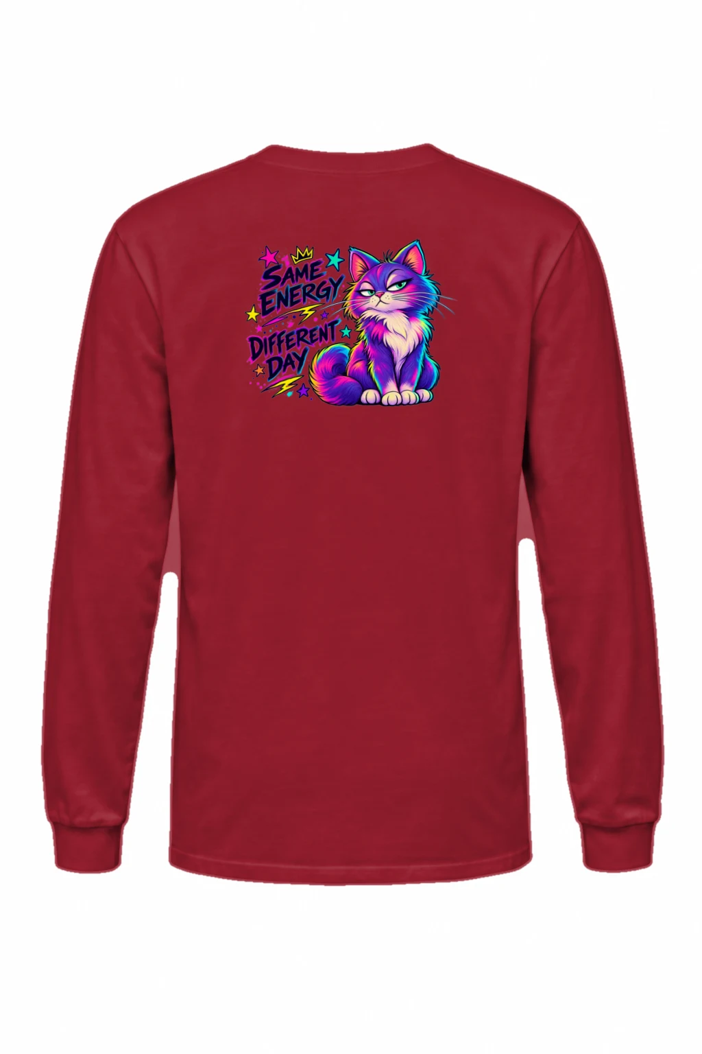 "Same Energy Different Day" Unisex Longsleeve T-shirt | Gildan 2400