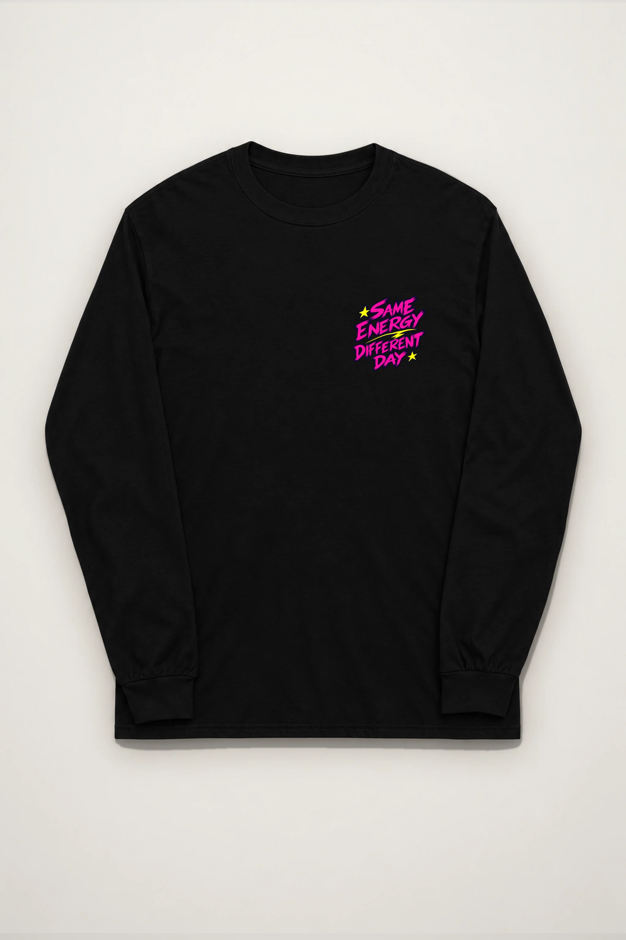 "Same Energy Different Day" Unisex Longsleeve T-shirt