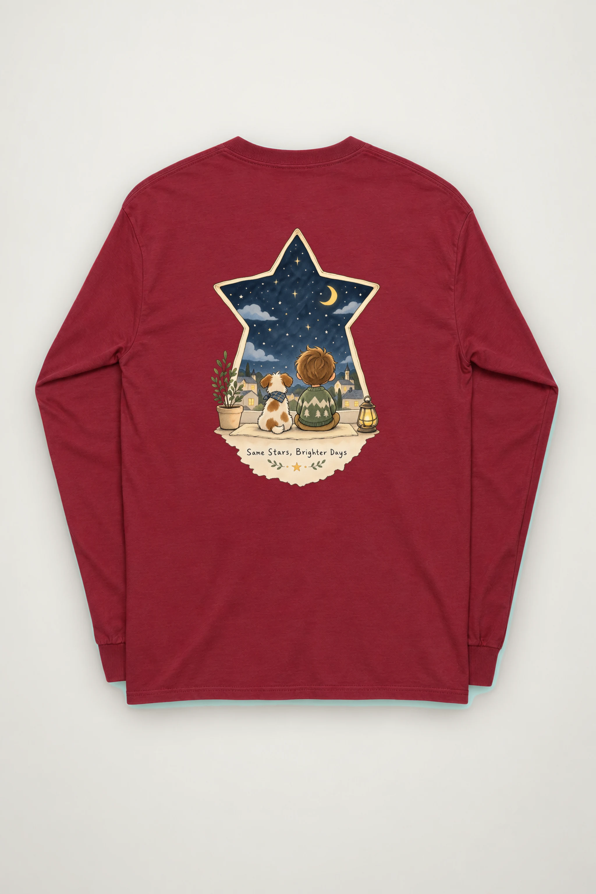 "Same Stars, Brighter Days" Unisex Longsleeve T-shirt