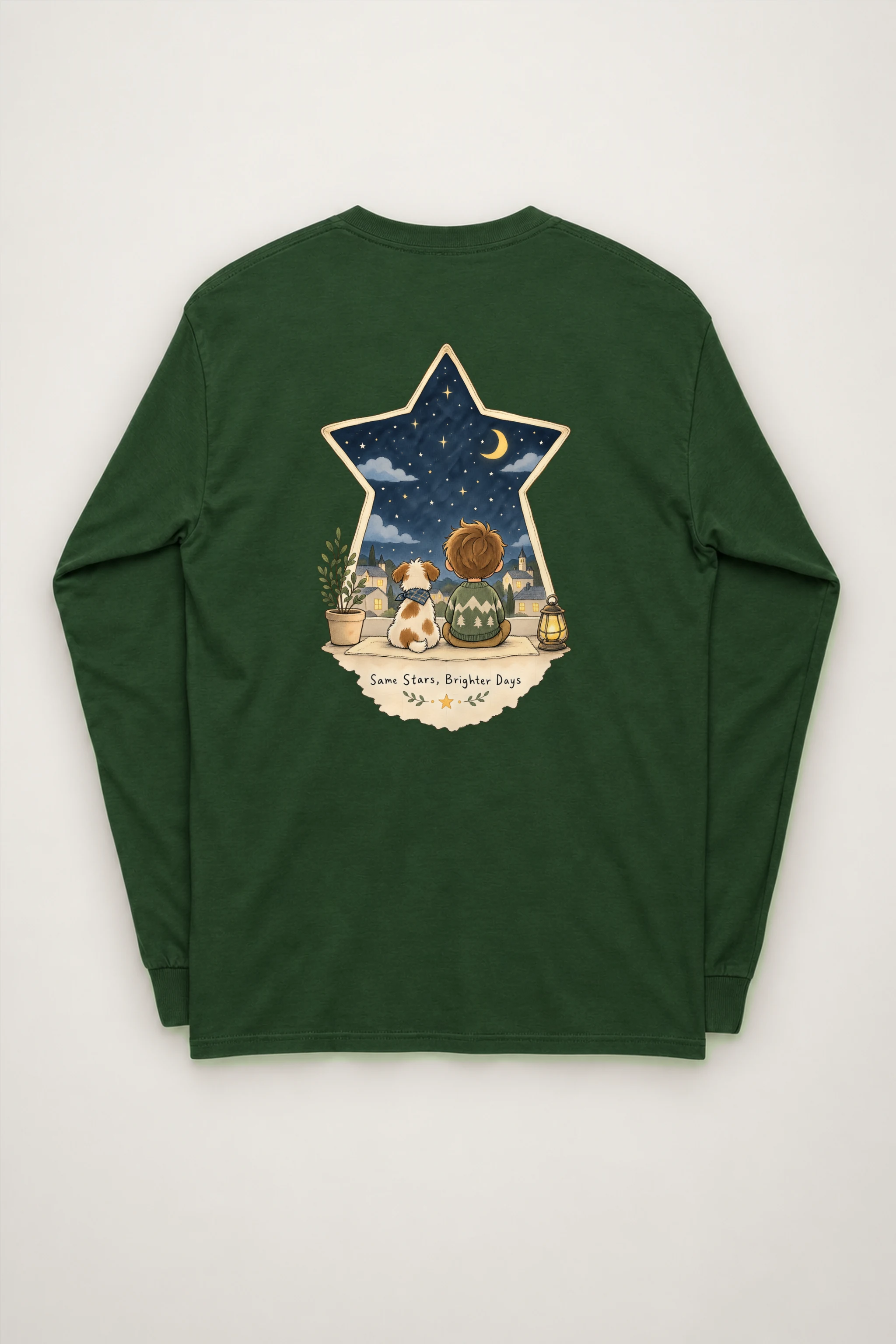 "Same Stars, Brighter Days" Unisex Longsleeve T-shirt