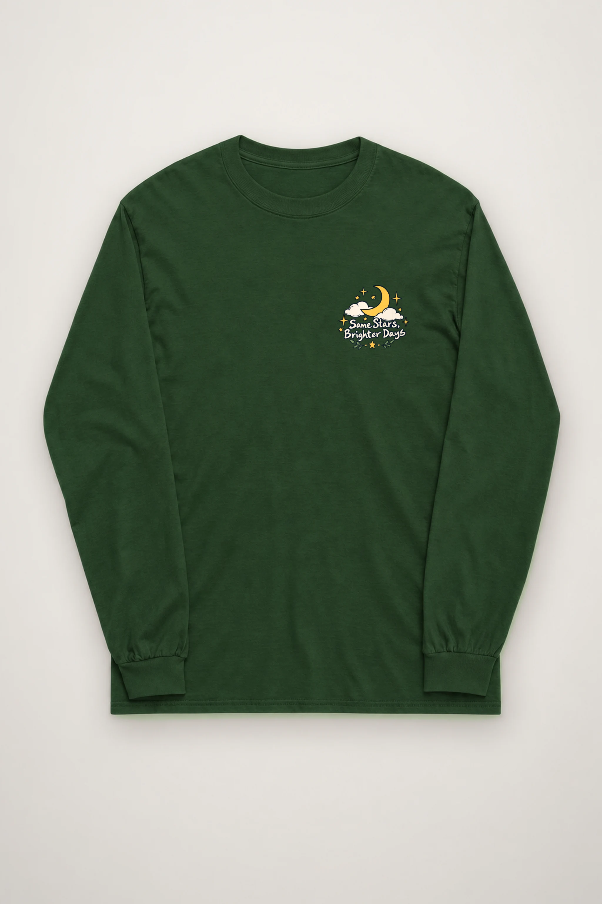 "Same Stars, Brighter Days" Unisex Longsleeve T-shirt