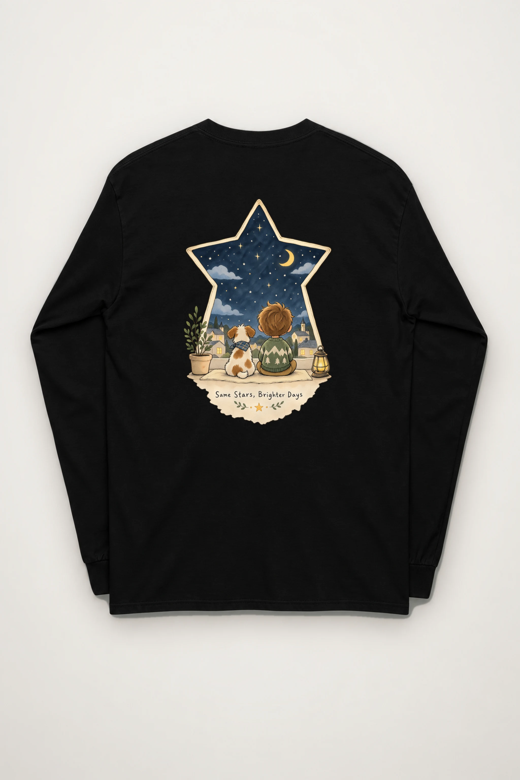 "Same Stars, Brighter Days" Unisex Longsleeve T-shirt