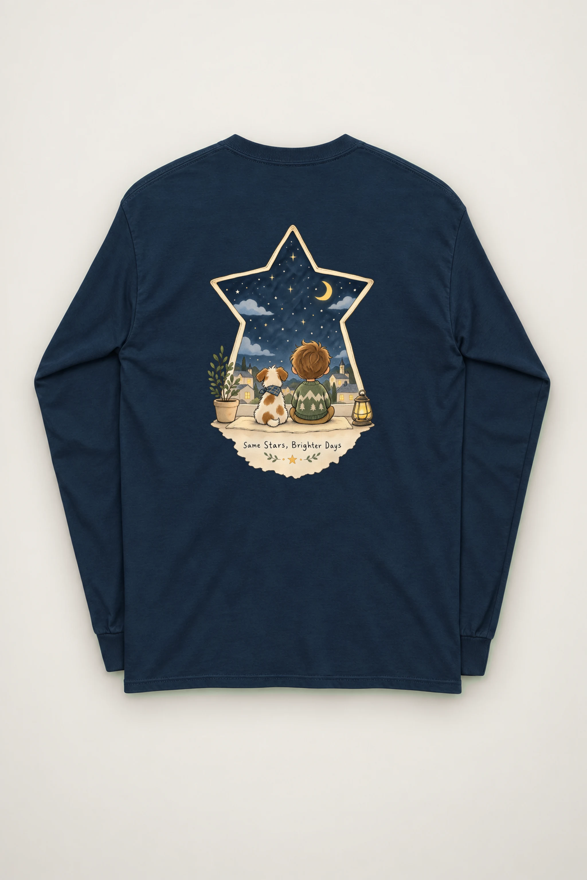 "Same Stars, Brighter Days" Unisex Longsleeve T-shirt
