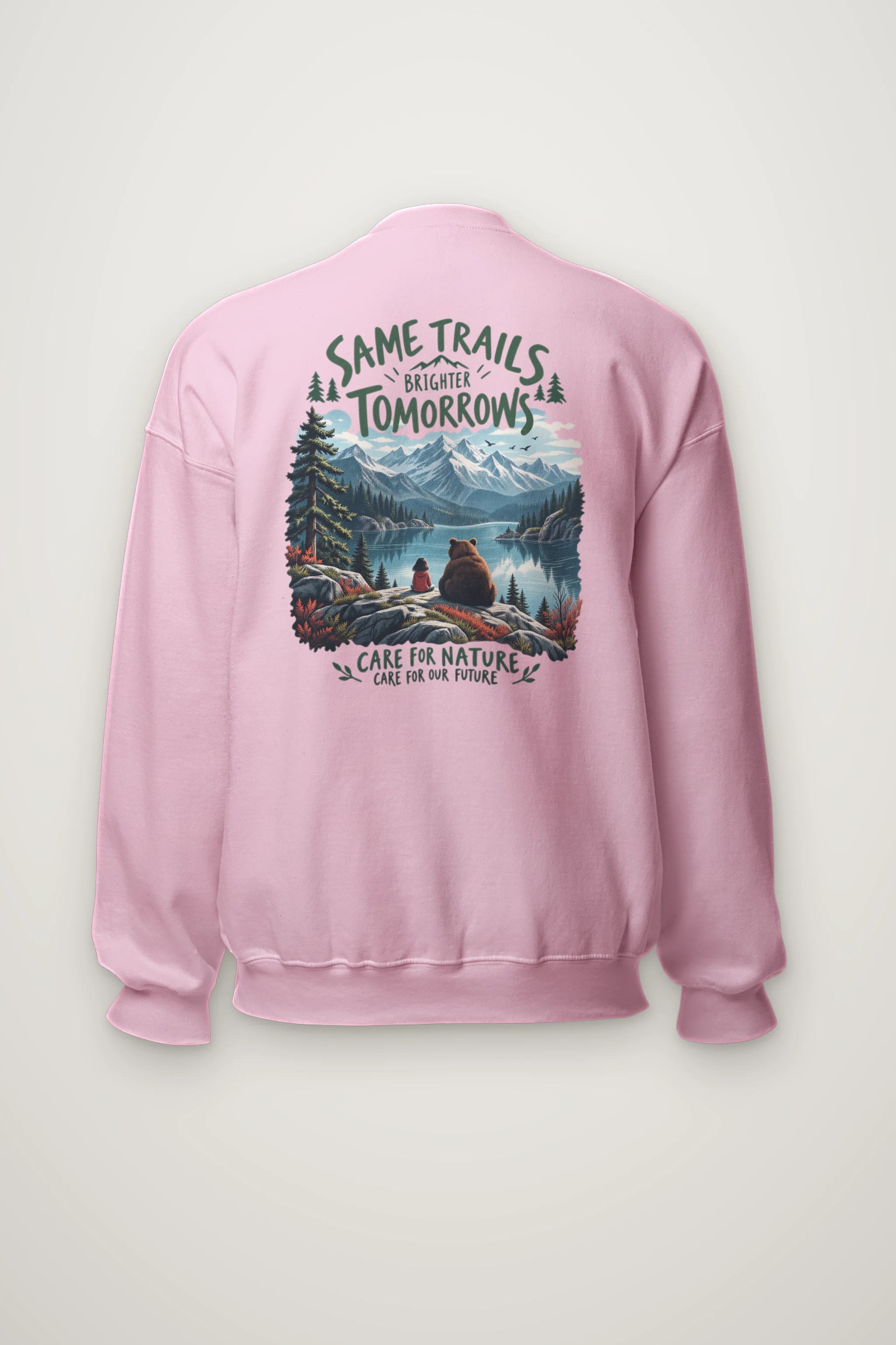 "Same Trails" Heavy Blend Unisex Crewneck Sweatshirt