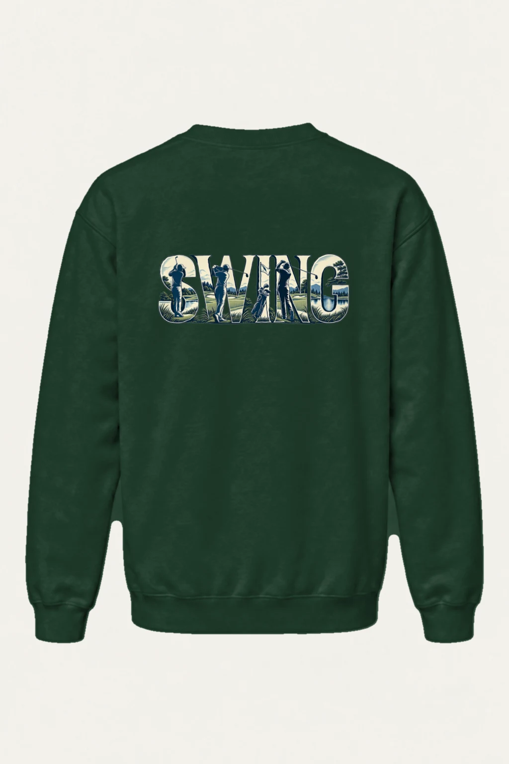 "Samng Golf Club" Heavy Blend Unisex Crewneck Sweatshirt | Gildan 18000