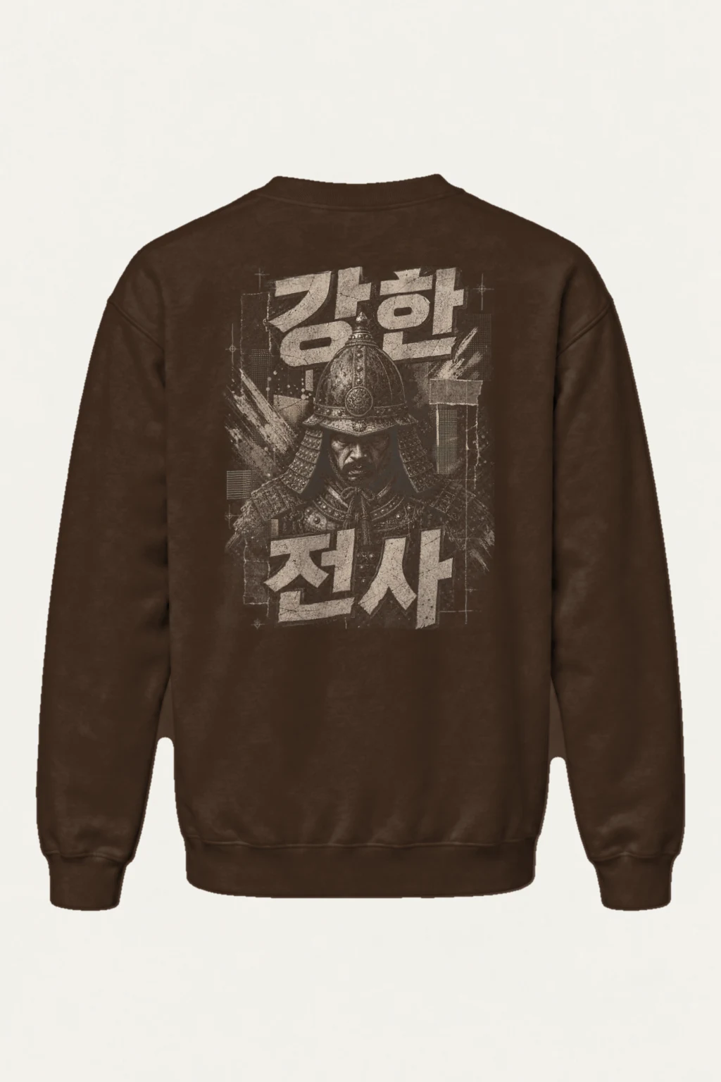 "Samurai Portrait" Heavy Blend Unisex Crewneck Sweatshirt | Gildan 18000