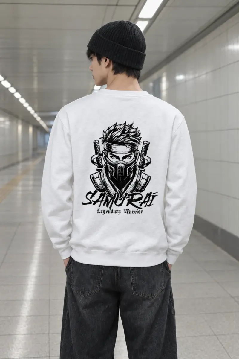 "Samurai Warrior" Heavy Blend Unisex Crewneck Sweatshirt