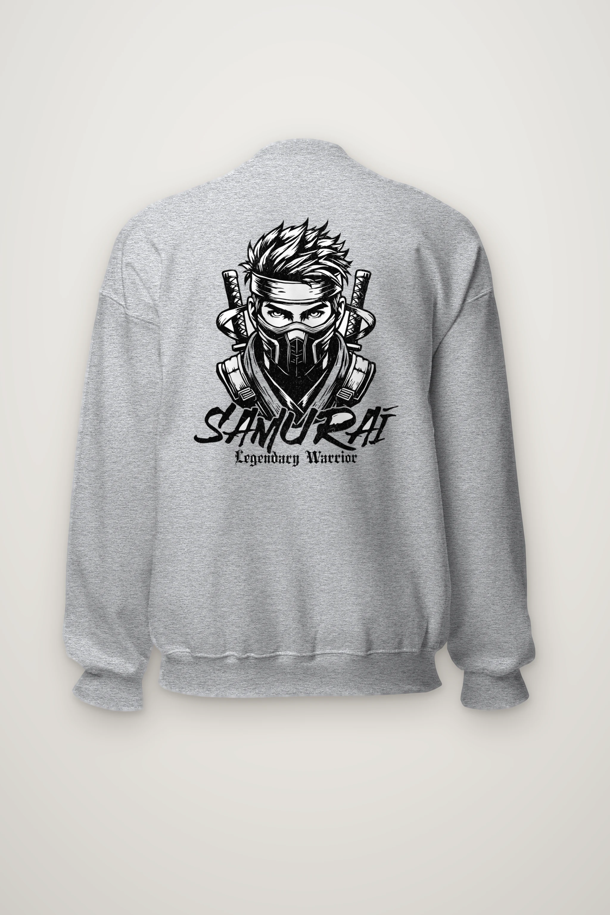 "Samurai Warrior" Heavy Blend Unisex Crewneck Sweatshirt