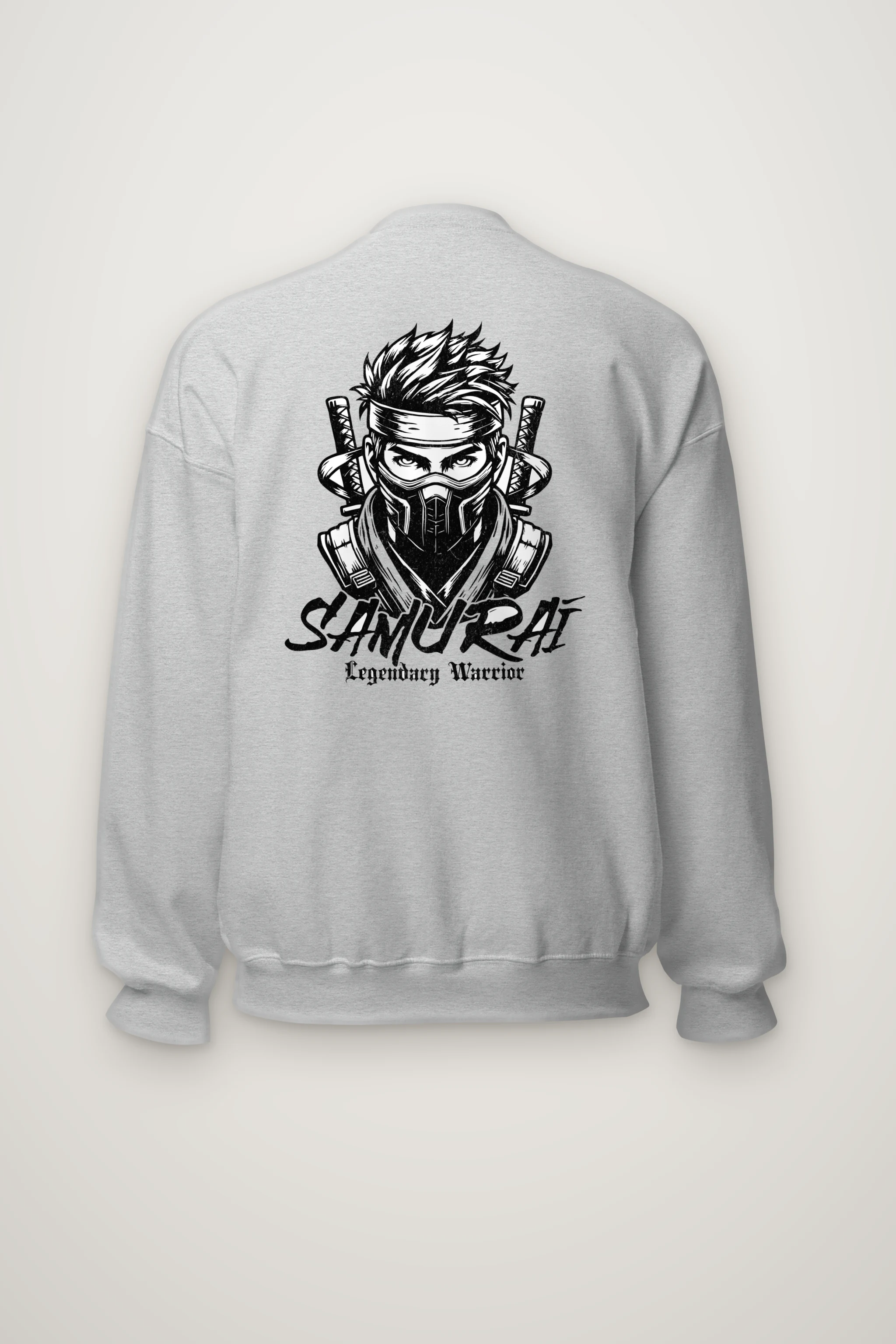 "Samurai Warrior" Heavy Blend Unisex Crewneck Sweatshirt