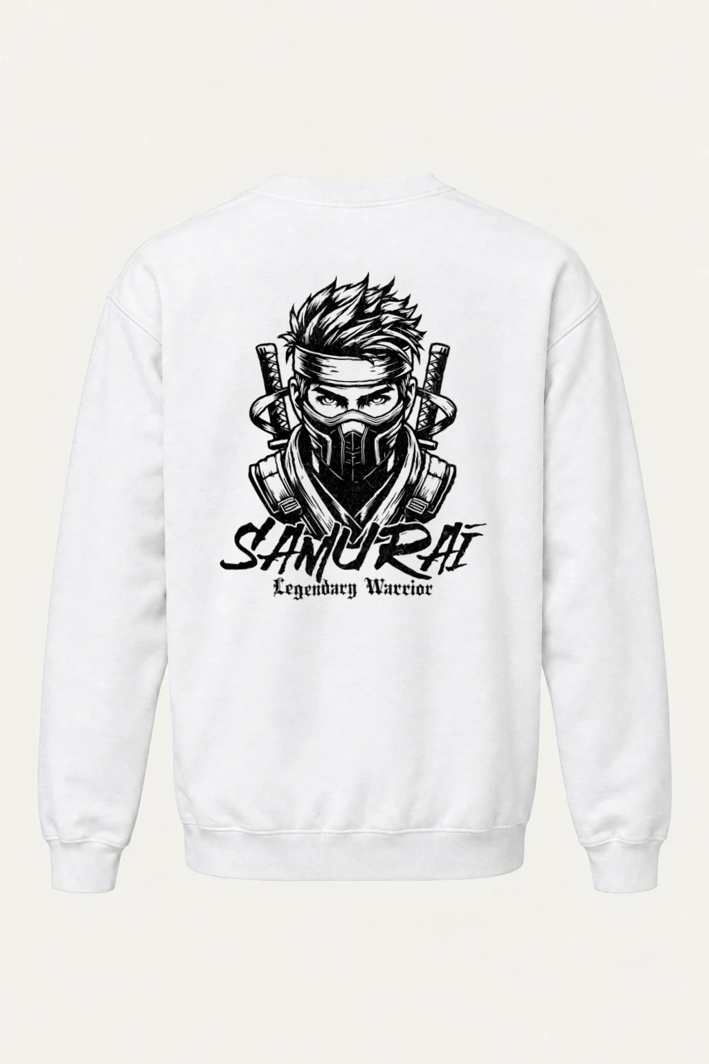 "Samurai Warrior" Heavy Blend Unisex Crewneck Sweatshirt | Gildan 18000