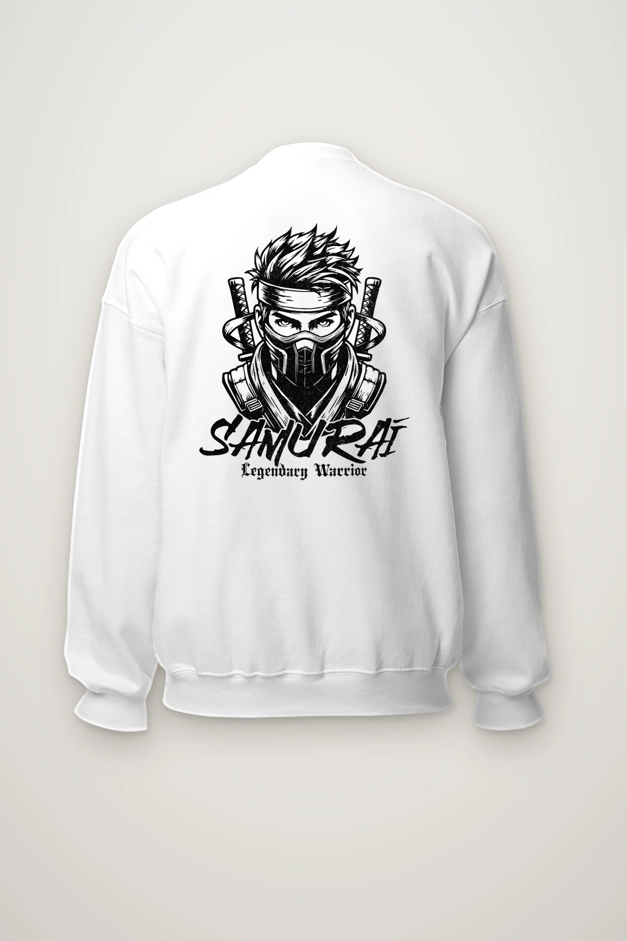 "Samurai Warrior" Heavy Blend Unisex Crewneck Sweatshirt