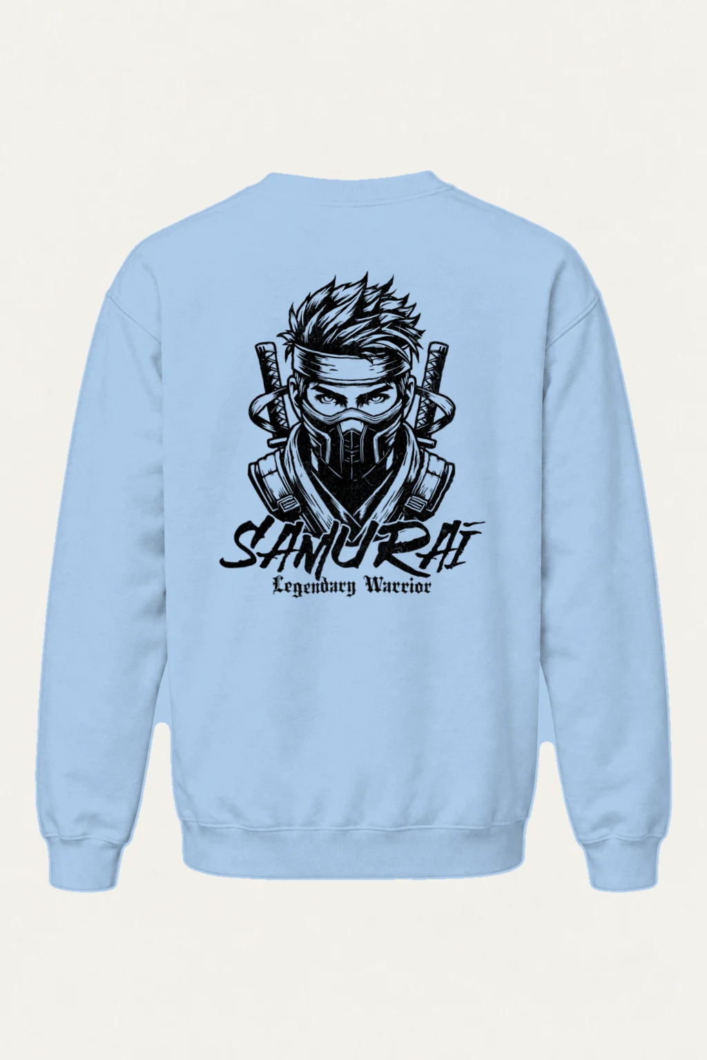 "Samurai Warrior" Heavy Blend Unisex Crewneck Sweatshirt | Gildan 18000