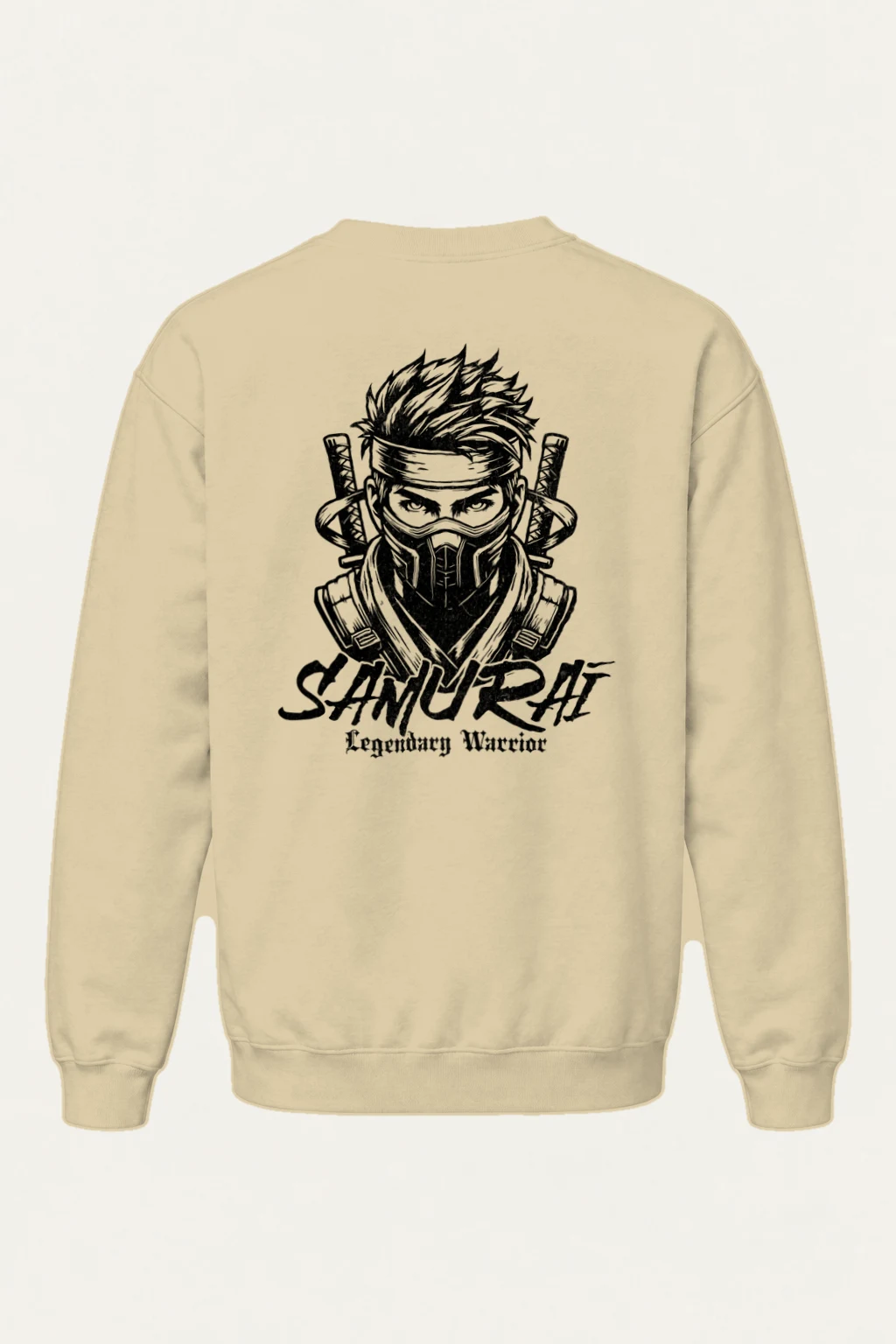 "Samurai Warrior" Heavy Blend Unisex Crewneck Sweatshirt | Gildan 18000