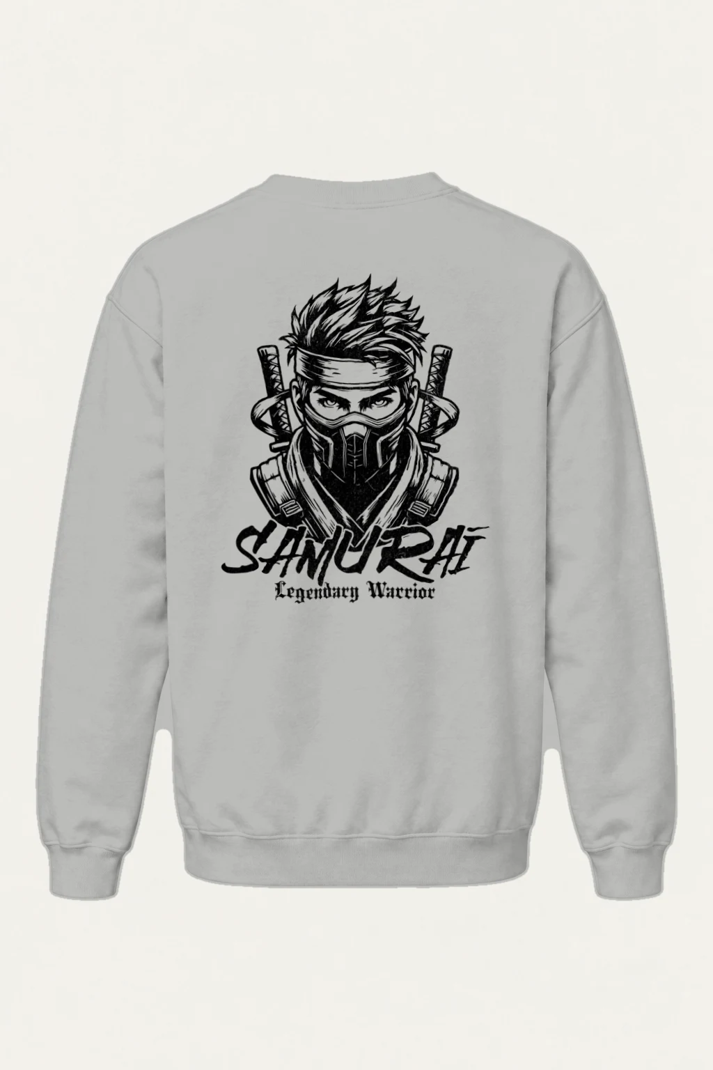"Samurai Warrior" Heavy Blend Unisex Crewneck Sweatshirt | Gildan 18000