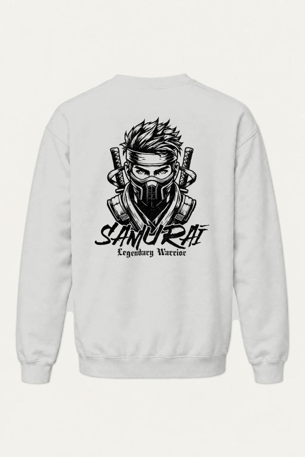 "Samurai Warrior" Heavy Blend Unisex Crewneck Sweatshirt | Gildan 18000