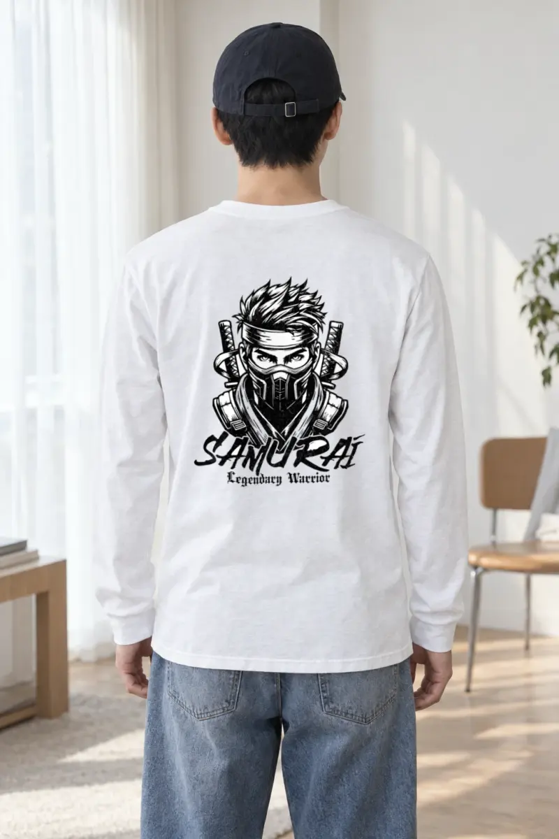 "Samurai Warrior" Unisex Longsleeve T-shirt