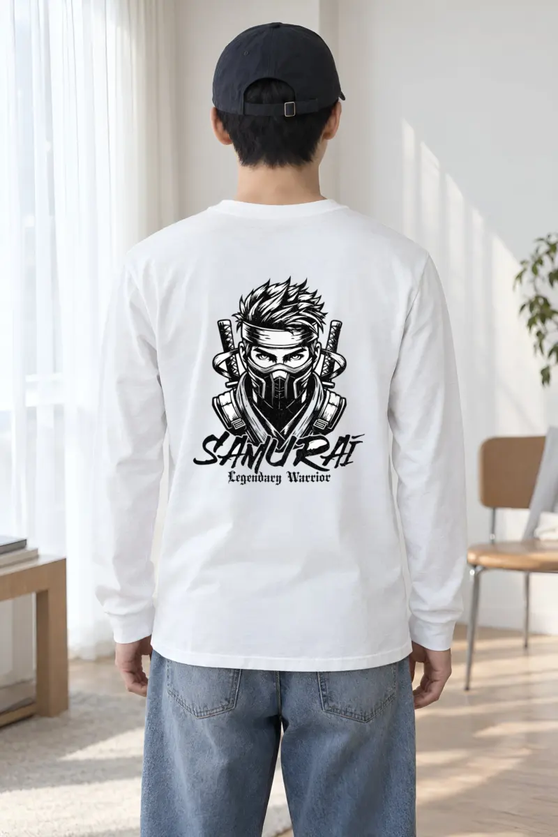 "Samurai Warrior" Unisex Longsleeve T-shirt