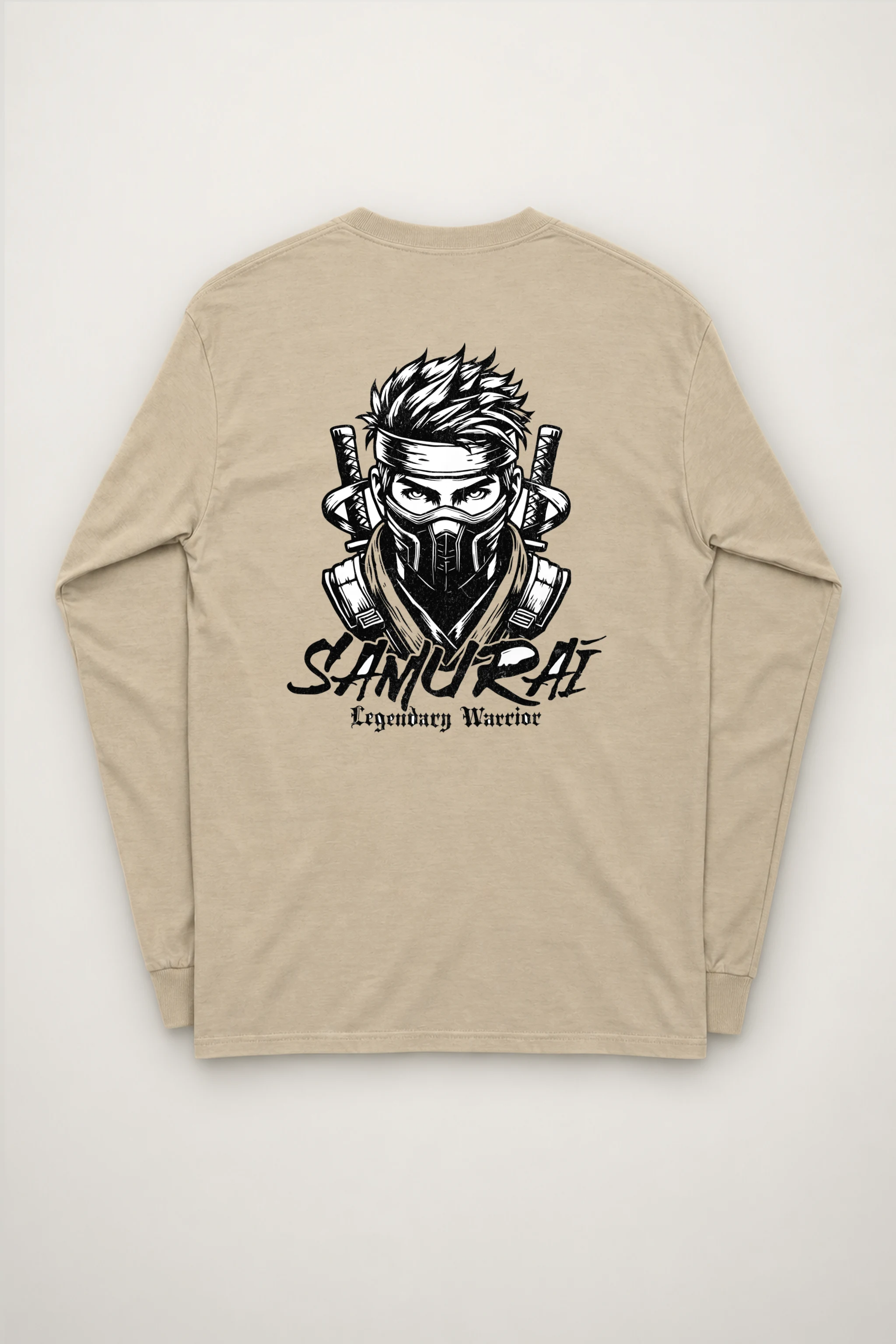 "Samurai Warrior" Unisex Longsleeve T-shirt