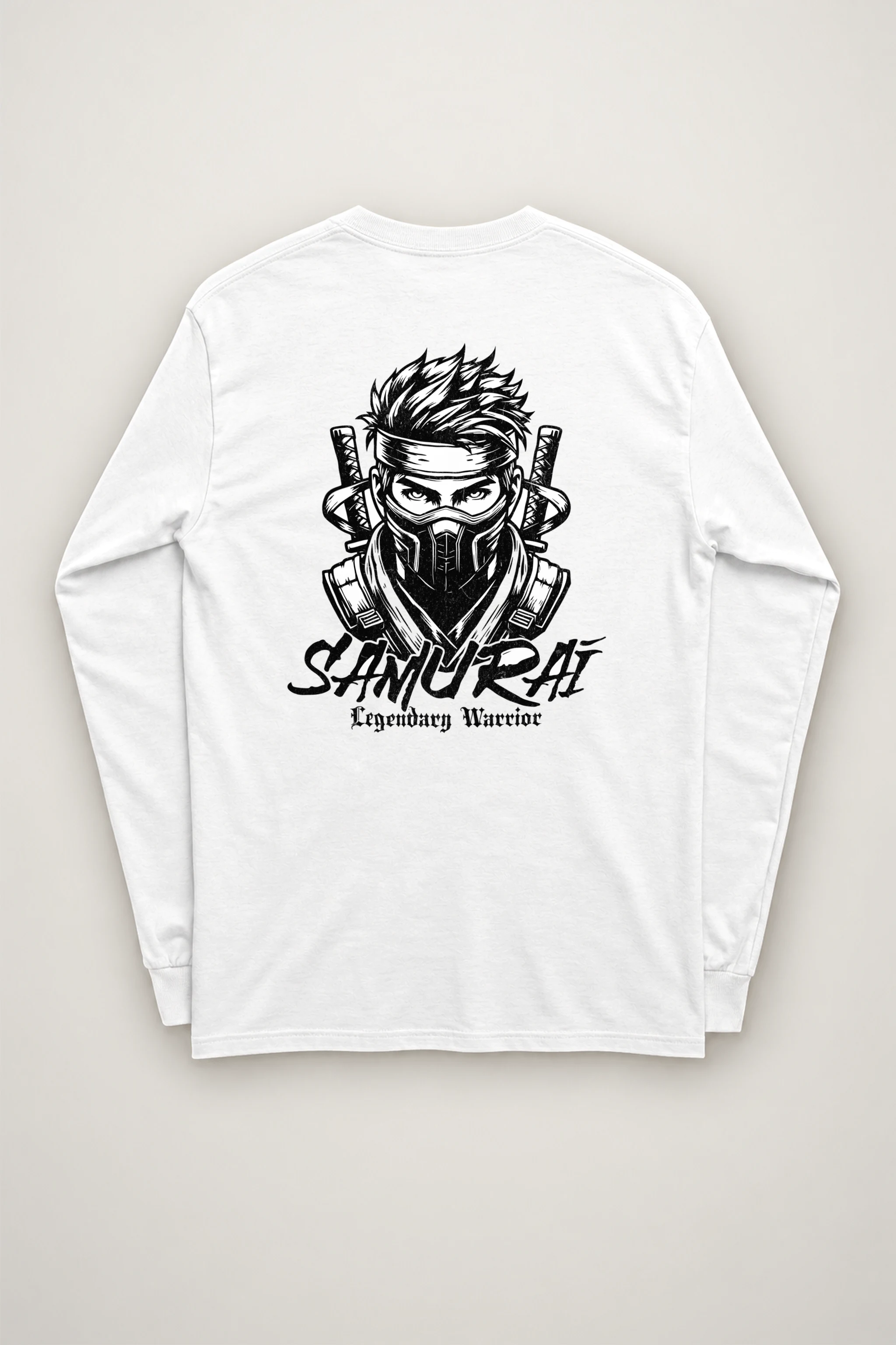 "Samurai Warrior" Unisex Longsleeve T-shirt