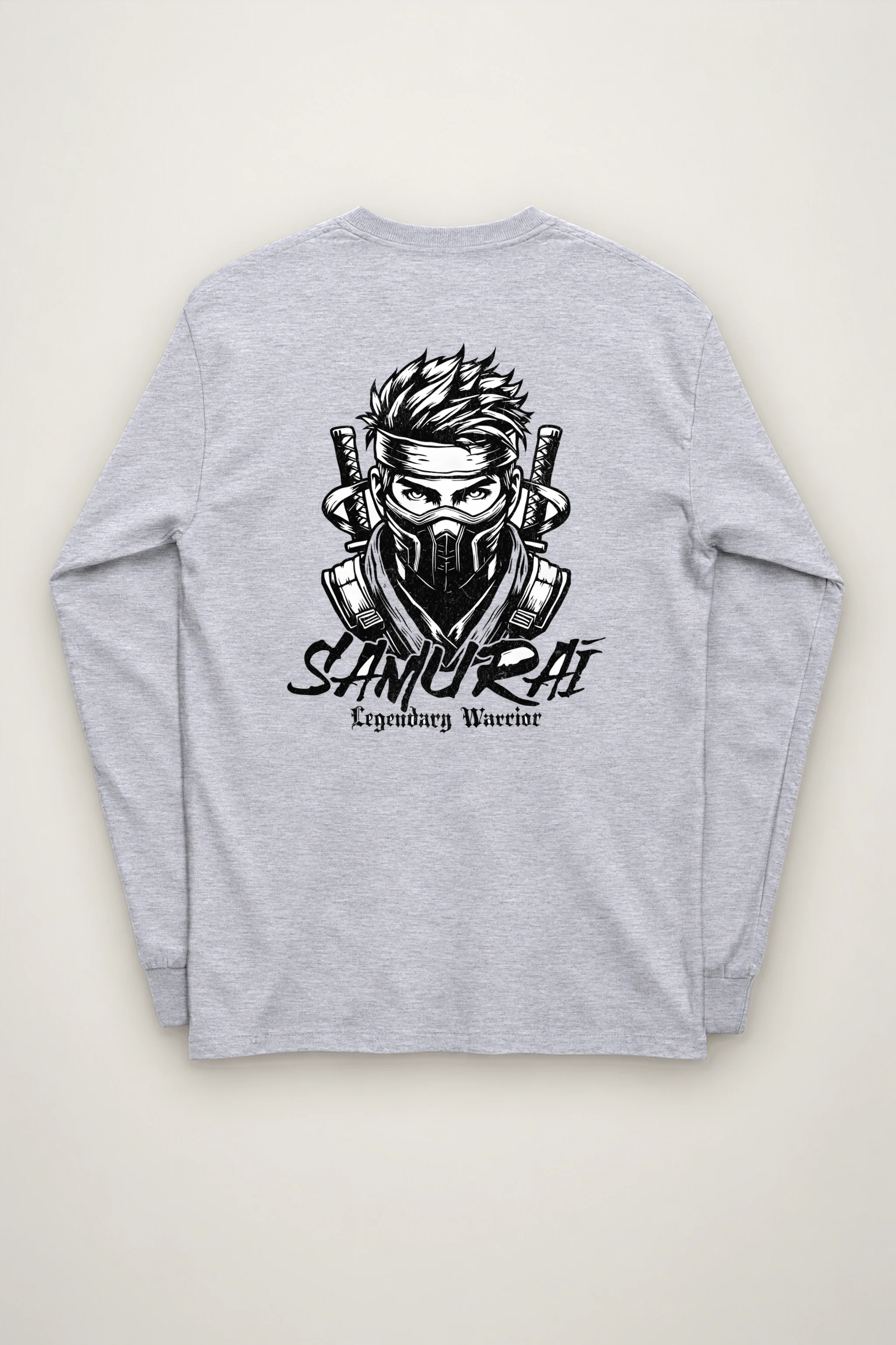 "Samurai Warrior" Unisex Longsleeve T-shirt