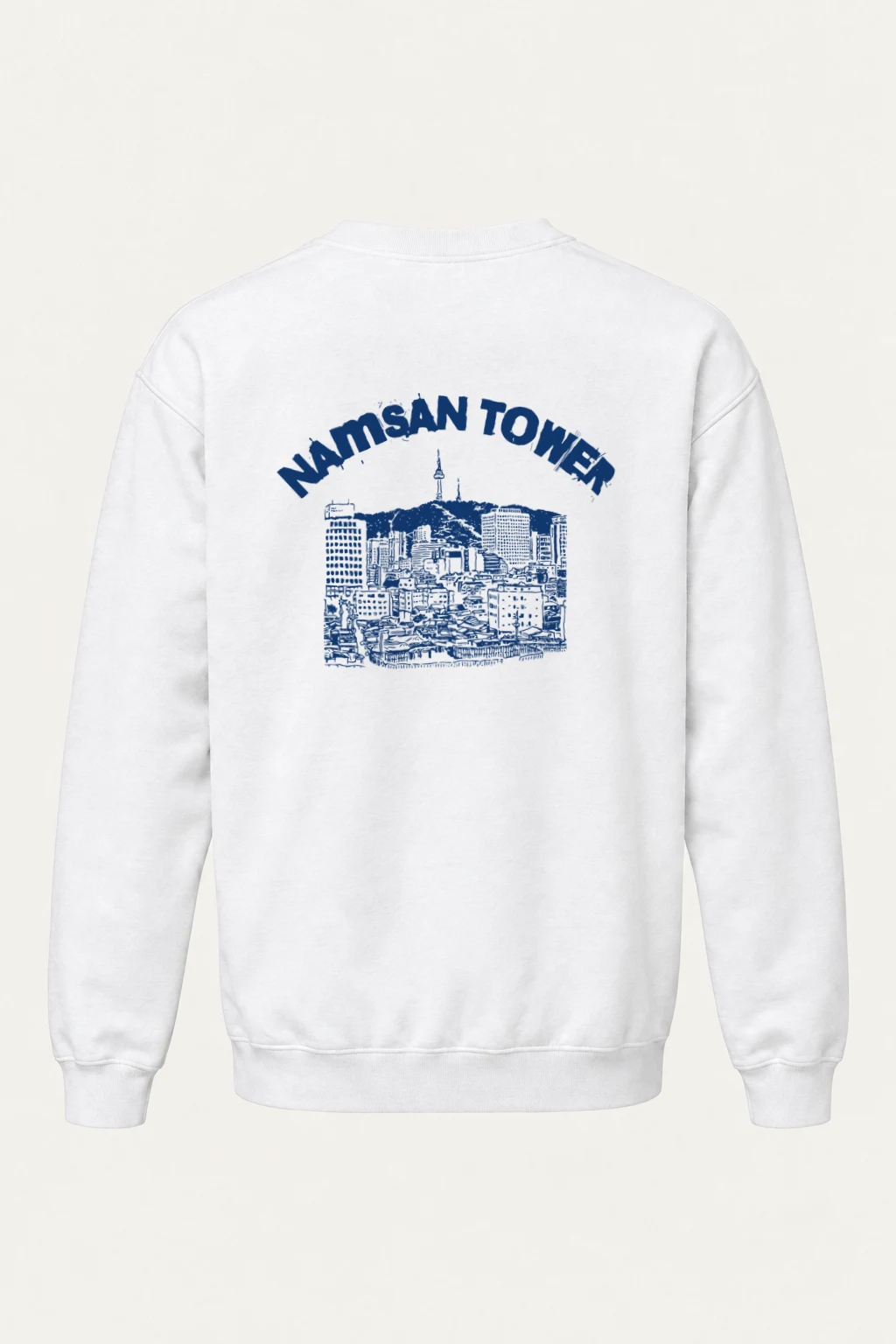 "San Antonio Skyline" Heavy Blend Unisex Crewneck Sweatshirt | Gildan 18000
