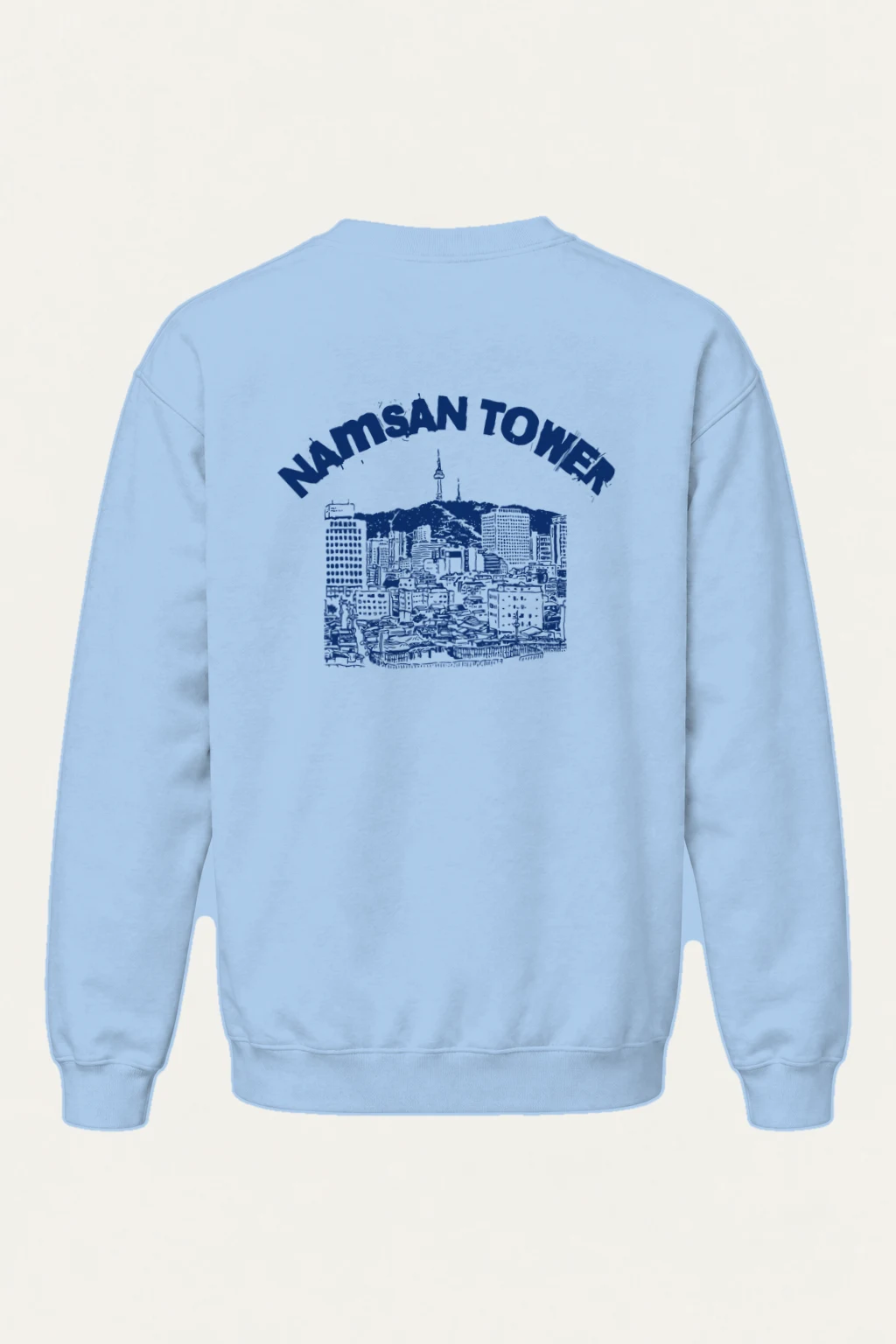 "San Antonio Skyline" Heavy Blend Unisex Crewneck Sweatshirt | Gildan 18000