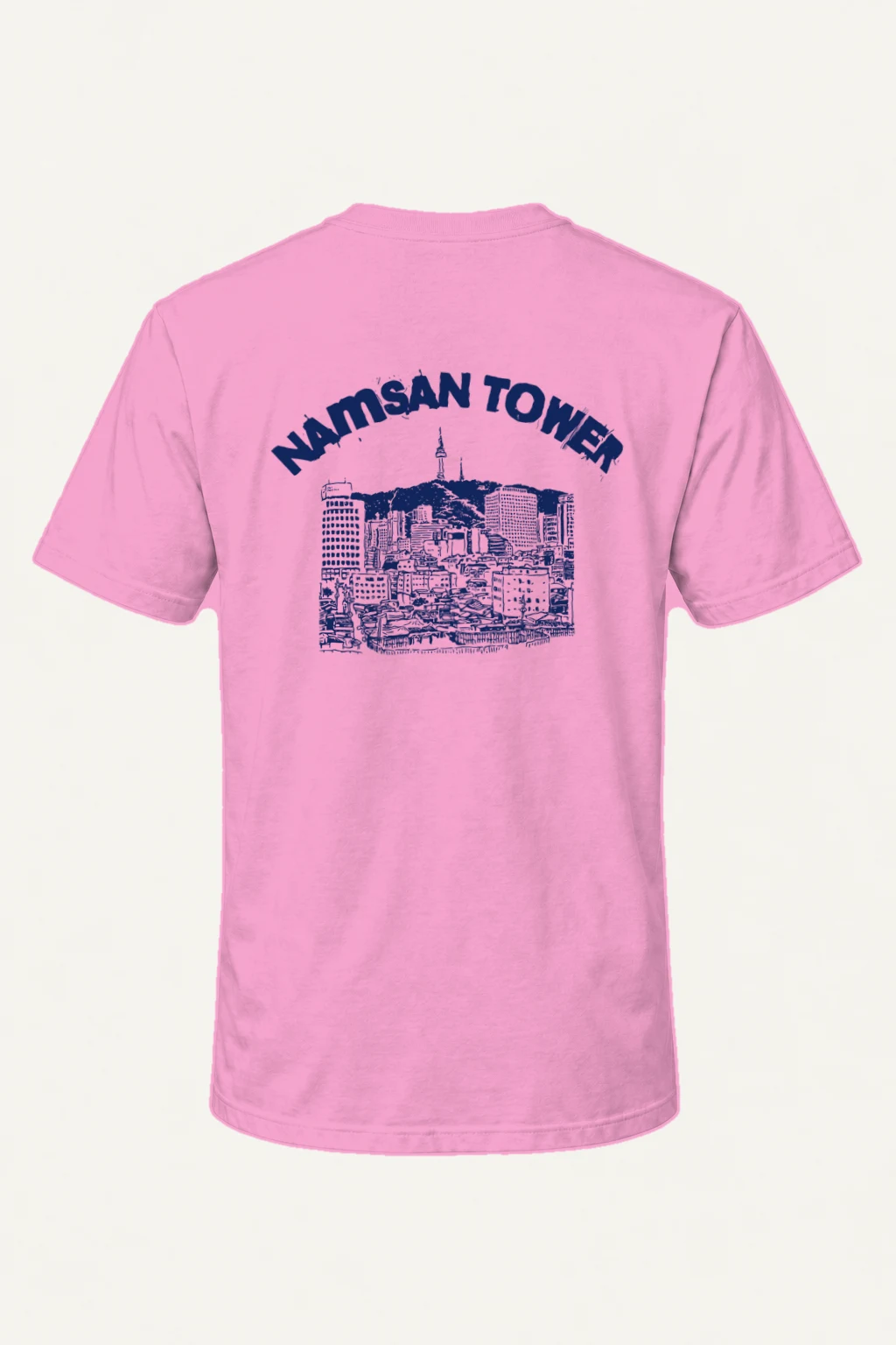 "San Antonio Skyline" Heavyweight Unisex Crewneck T-shirt | Gildan 5000