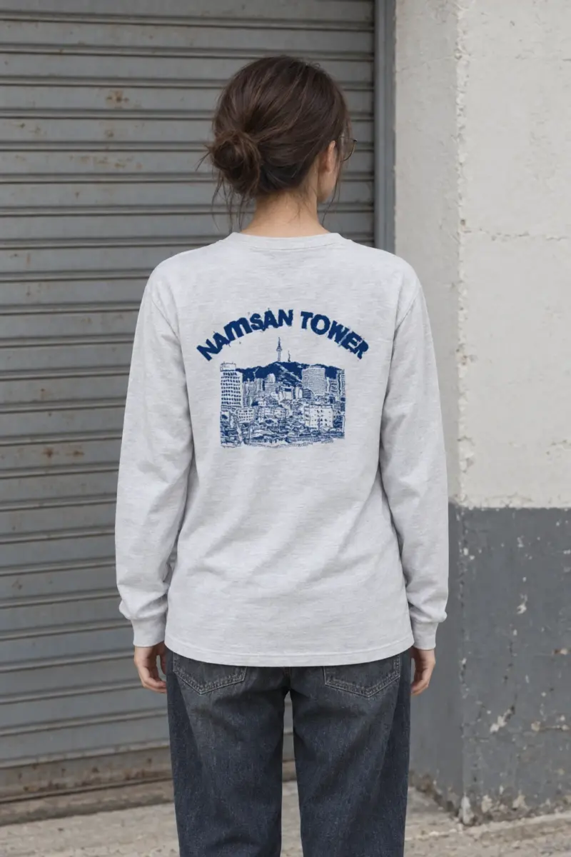 "San Antonio Skyline" Unisex Longsleeve T-shirt | Gildan 2400