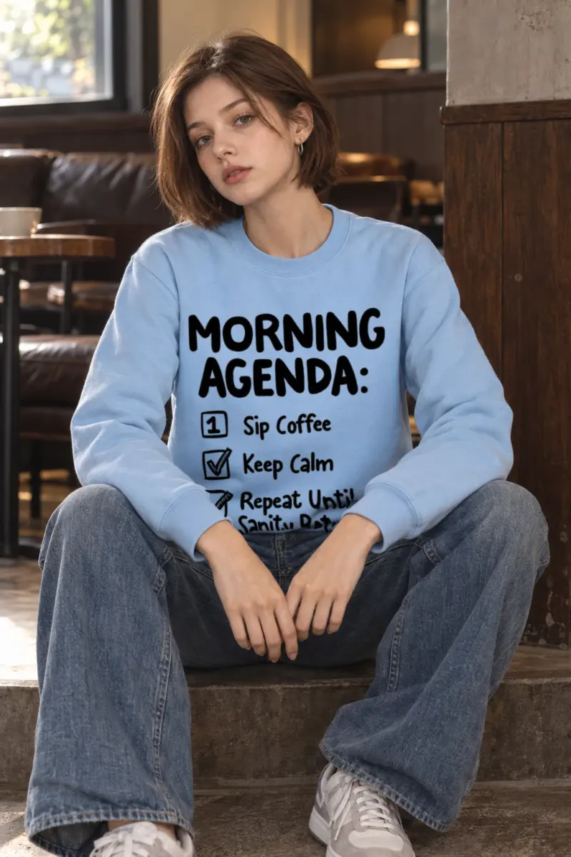 "Sanity Returns" Heavy Blend Unisex Crewneck Sweatshirt