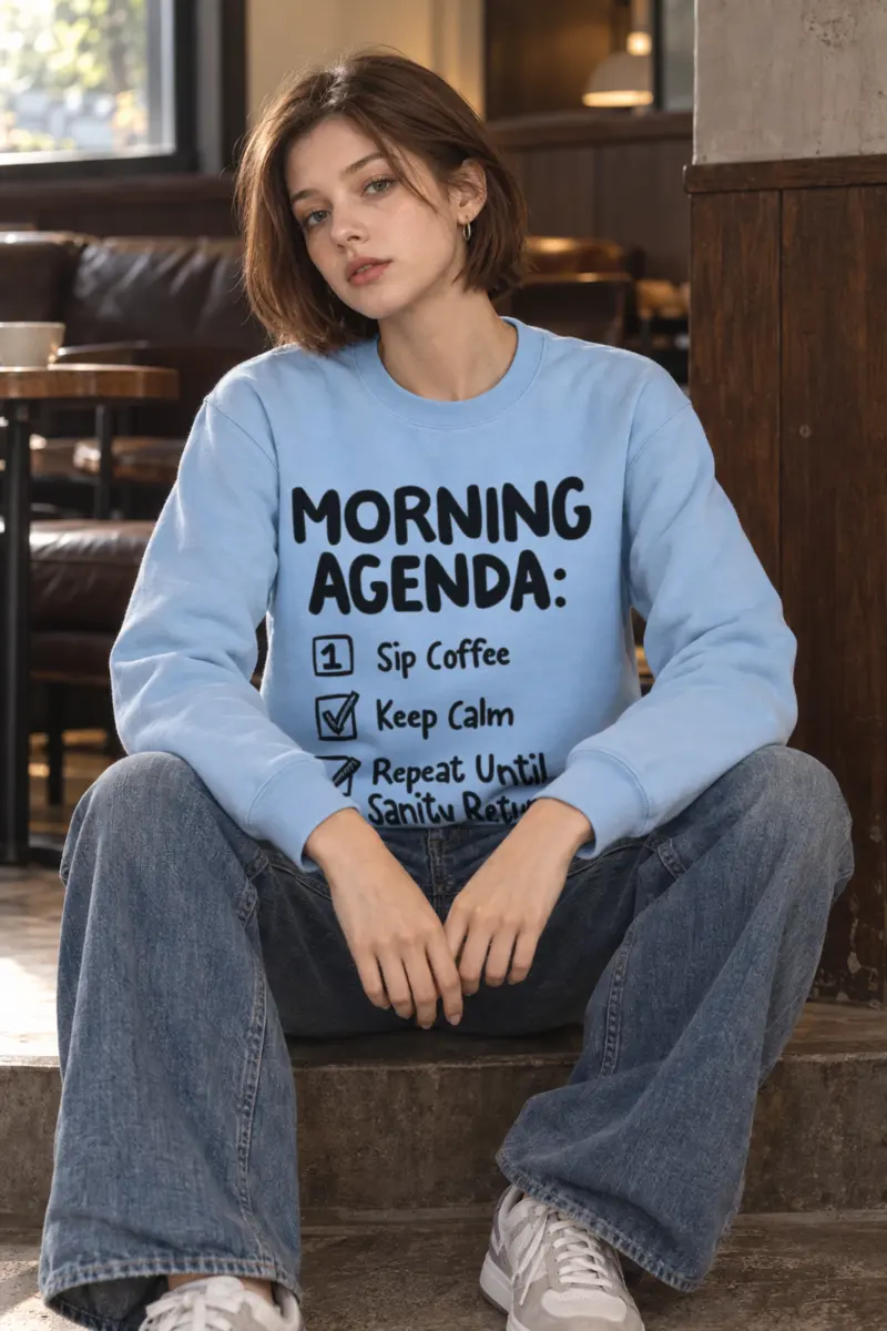 "Sanity Returns" Heavy Blend Unisex Crewneck Sweatshirt
