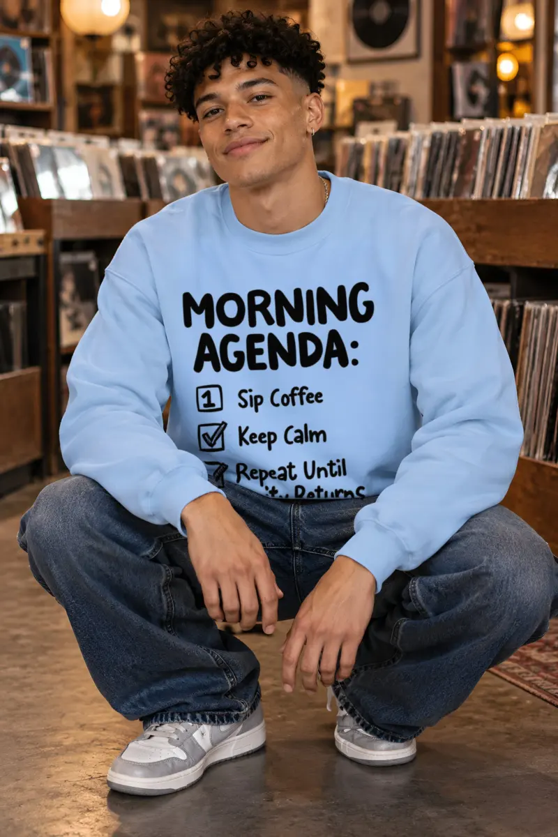 "Sanity Returns" Heavy Blend Unisex Crewneck Sweatshirt