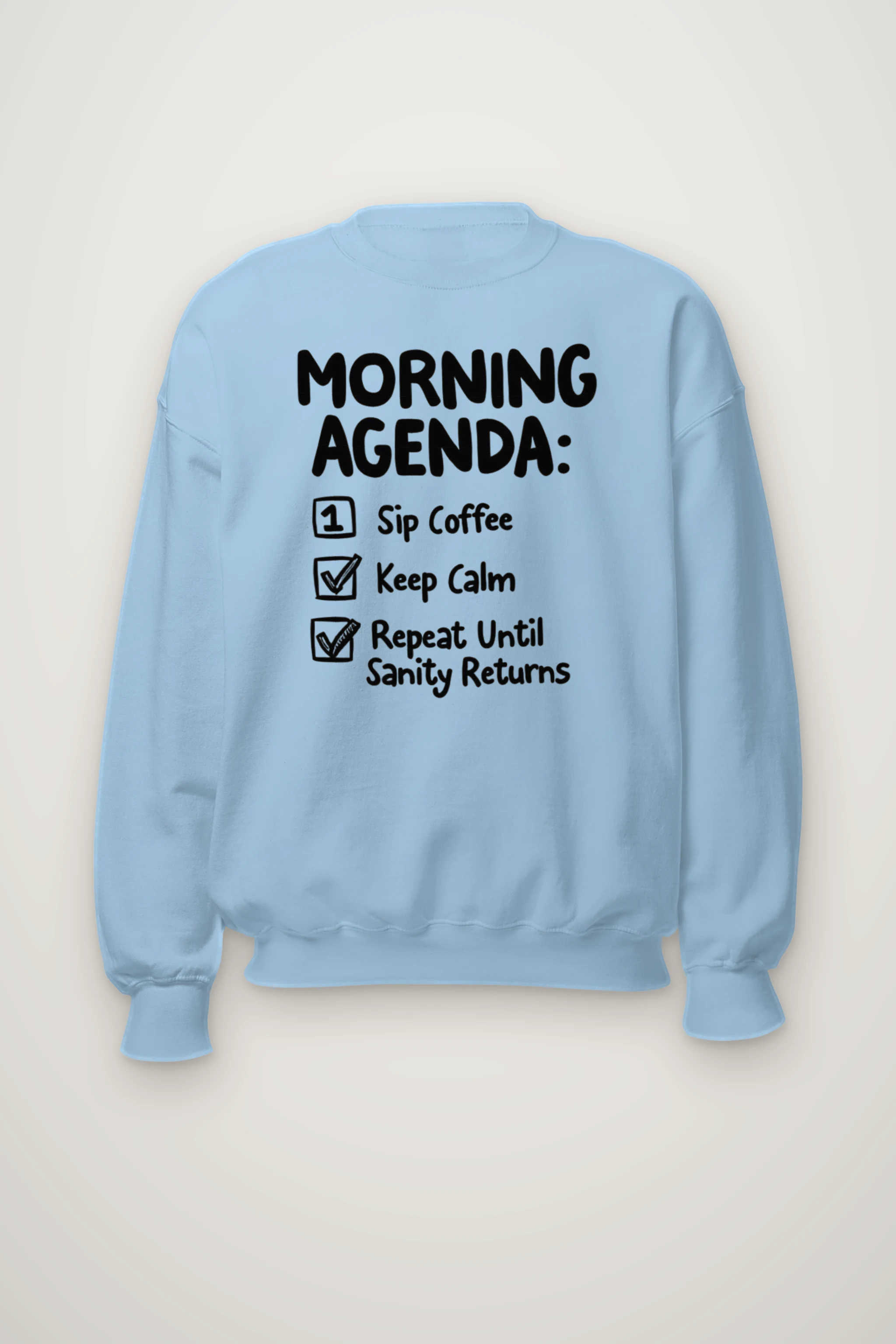 "Sanity Returns" Heavy Blend Unisex Crewneck Sweatshirt