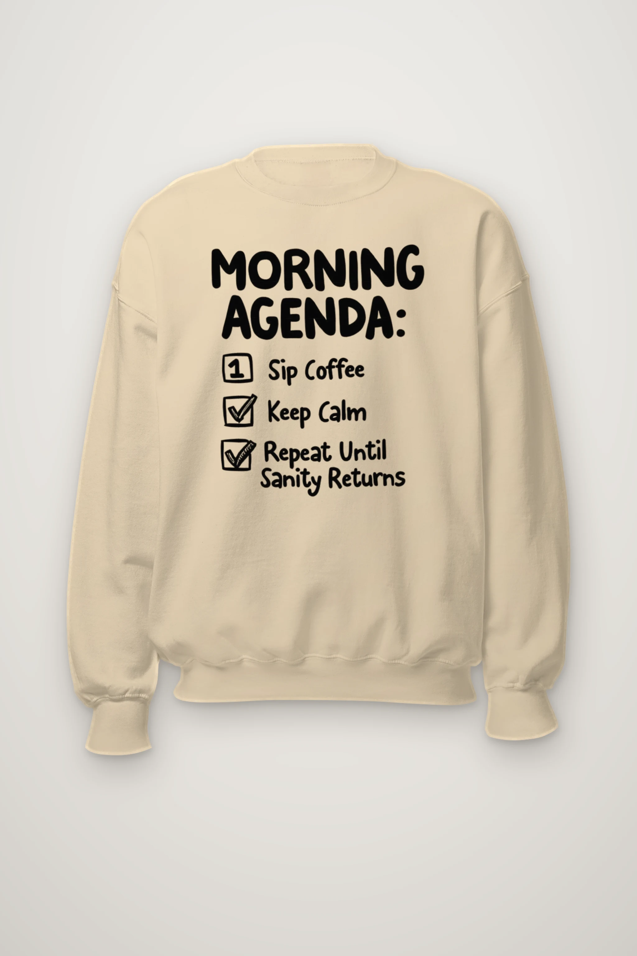 "Sanity Returns" Heavy Blend Unisex Crewneck Sweatshirt