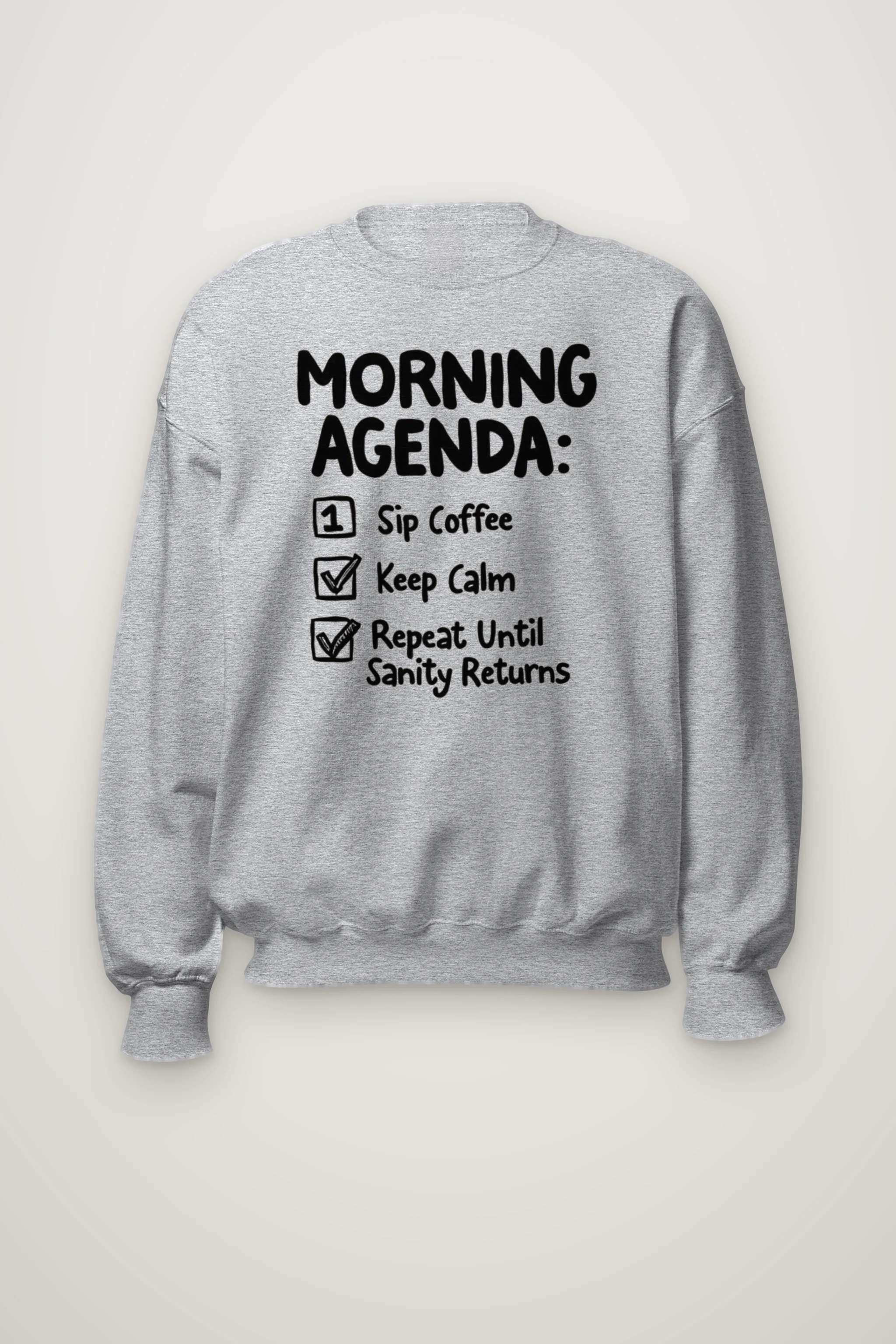 "Sanity Returns" Heavy Blend Unisex Crewneck Sweatshirt
