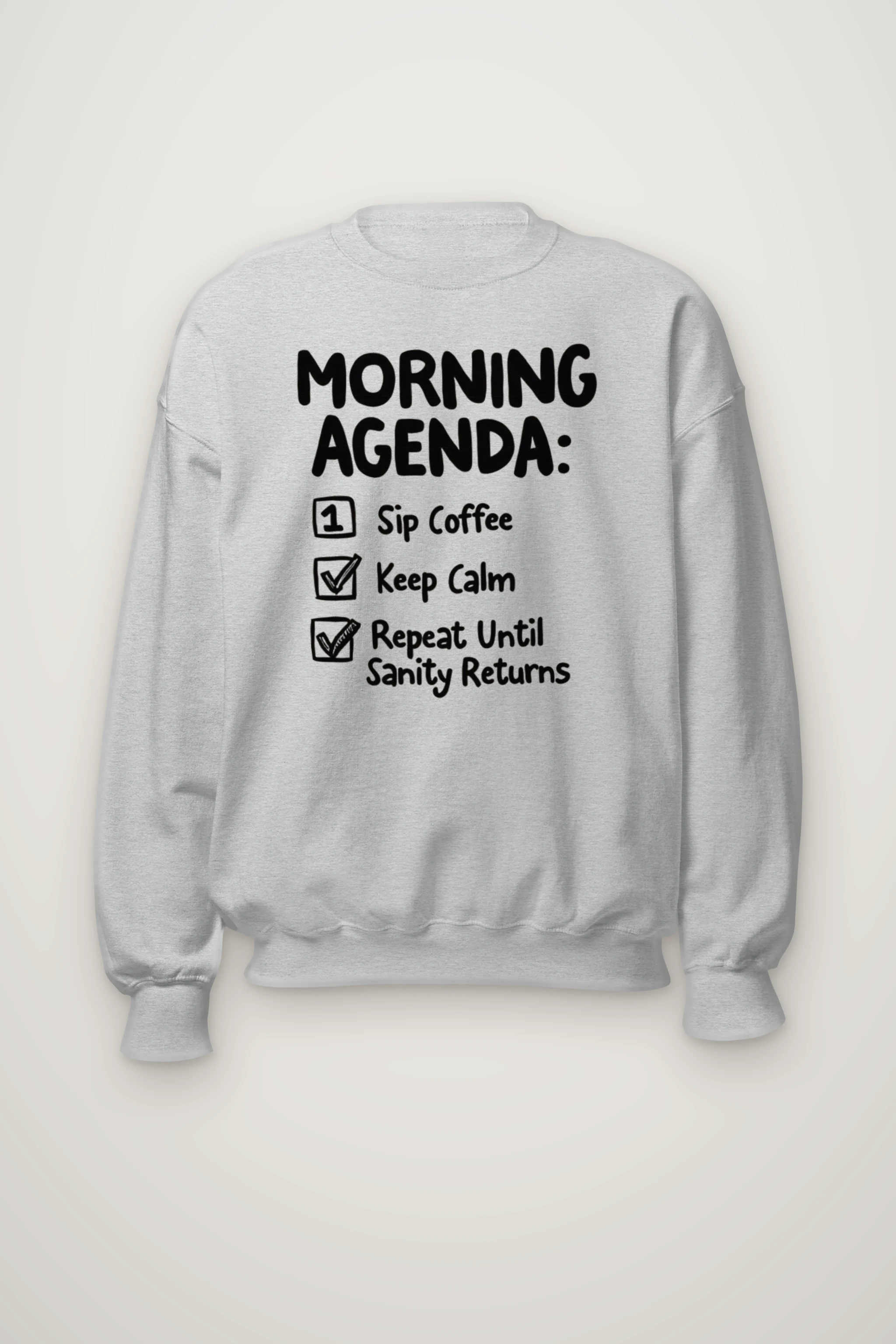 "Sanity Returns" Heavy Blend Unisex Crewneck Sweatshirt
