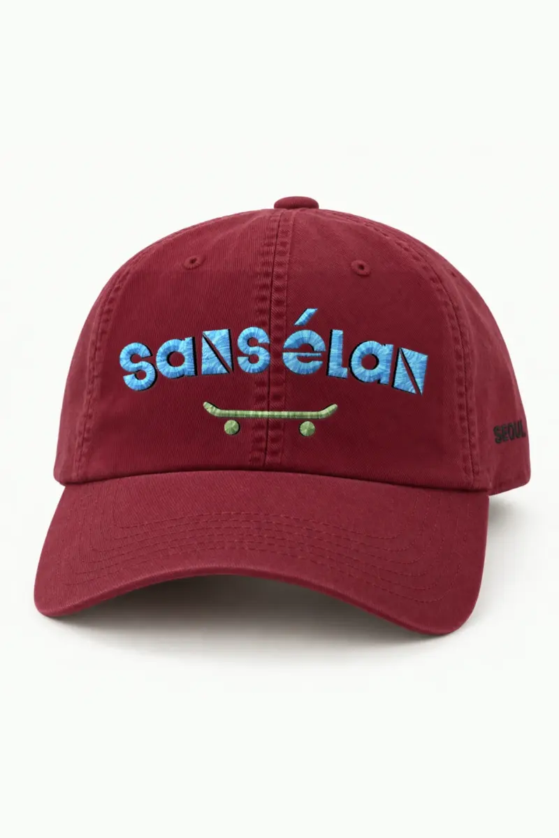 "Sans Élan Skateboard" Classic Dad Hat · Embroidered