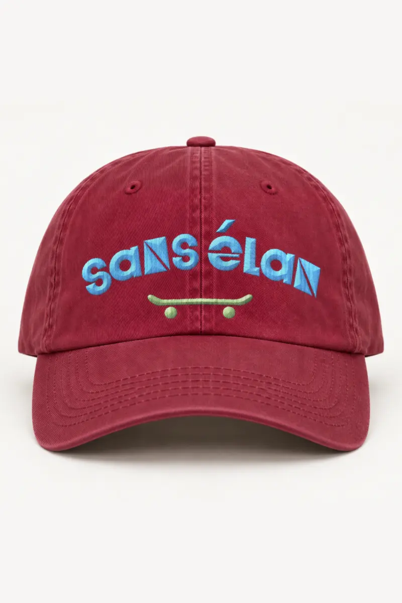 "Sans Élan Skateboard" Classic Dad Hat · Embroidered