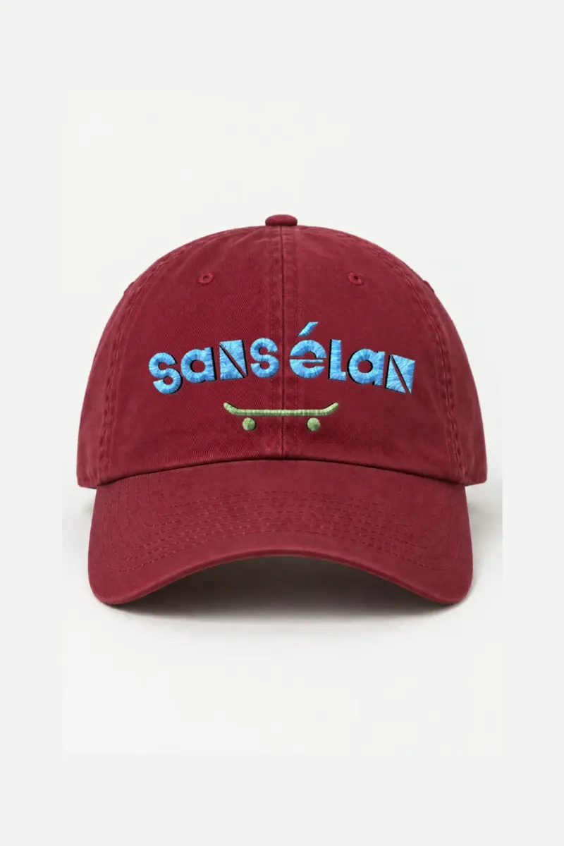 "Sans Élan Skateboard" Classic Dad Hat · Embroidered