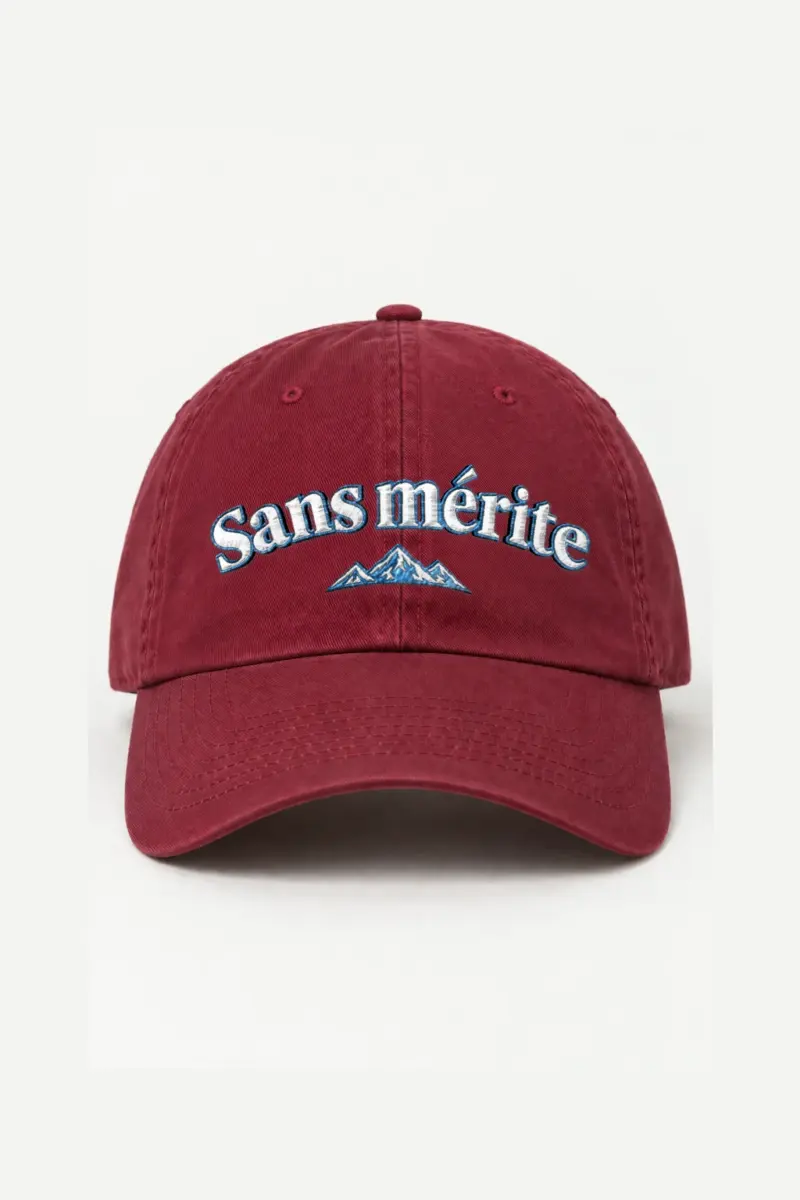 “Sans Mérite” Classic Dad Hat · Embroidered | Yupoong 6245CM