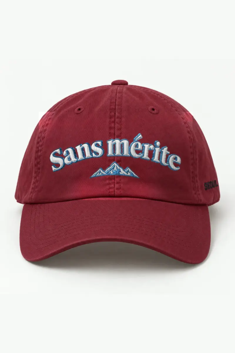 "Sans Mérite" Classic Dad Hat · Embroidered