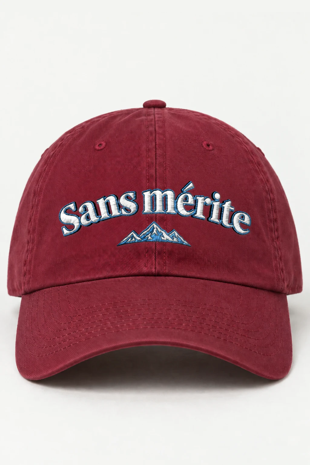 "Sans Mérite" Classic Dad Hat · Embroidered | Yupoong 6245CM