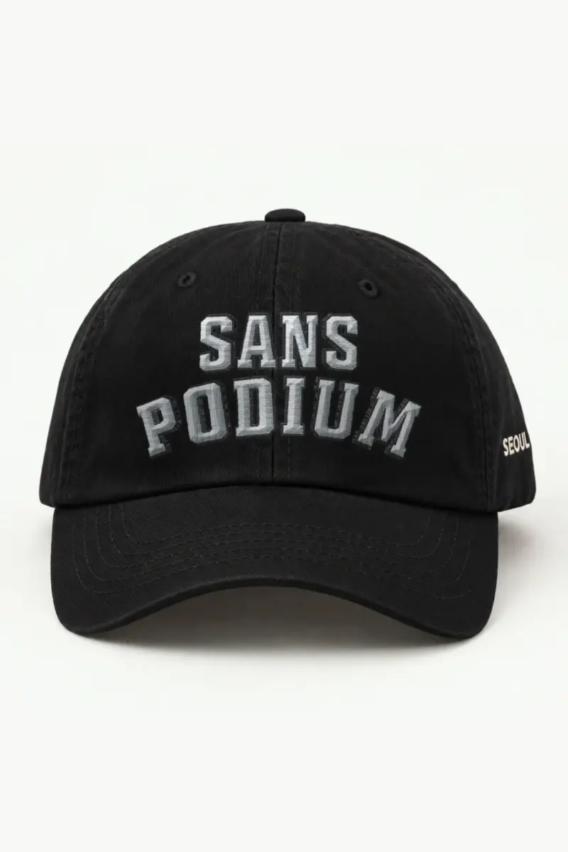 “Sans Podium” Classic Dad Hat · Embroidered