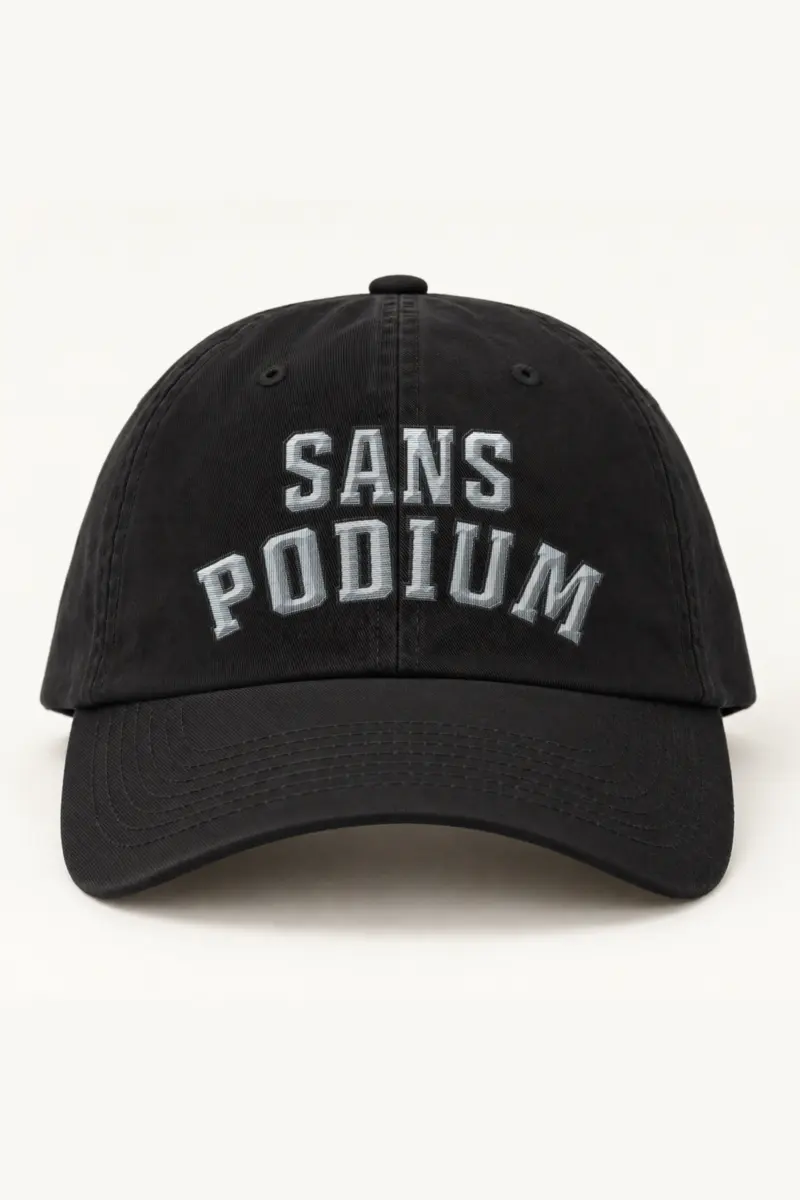 "Sans Podium" Classic Dad Hat · Embroidered